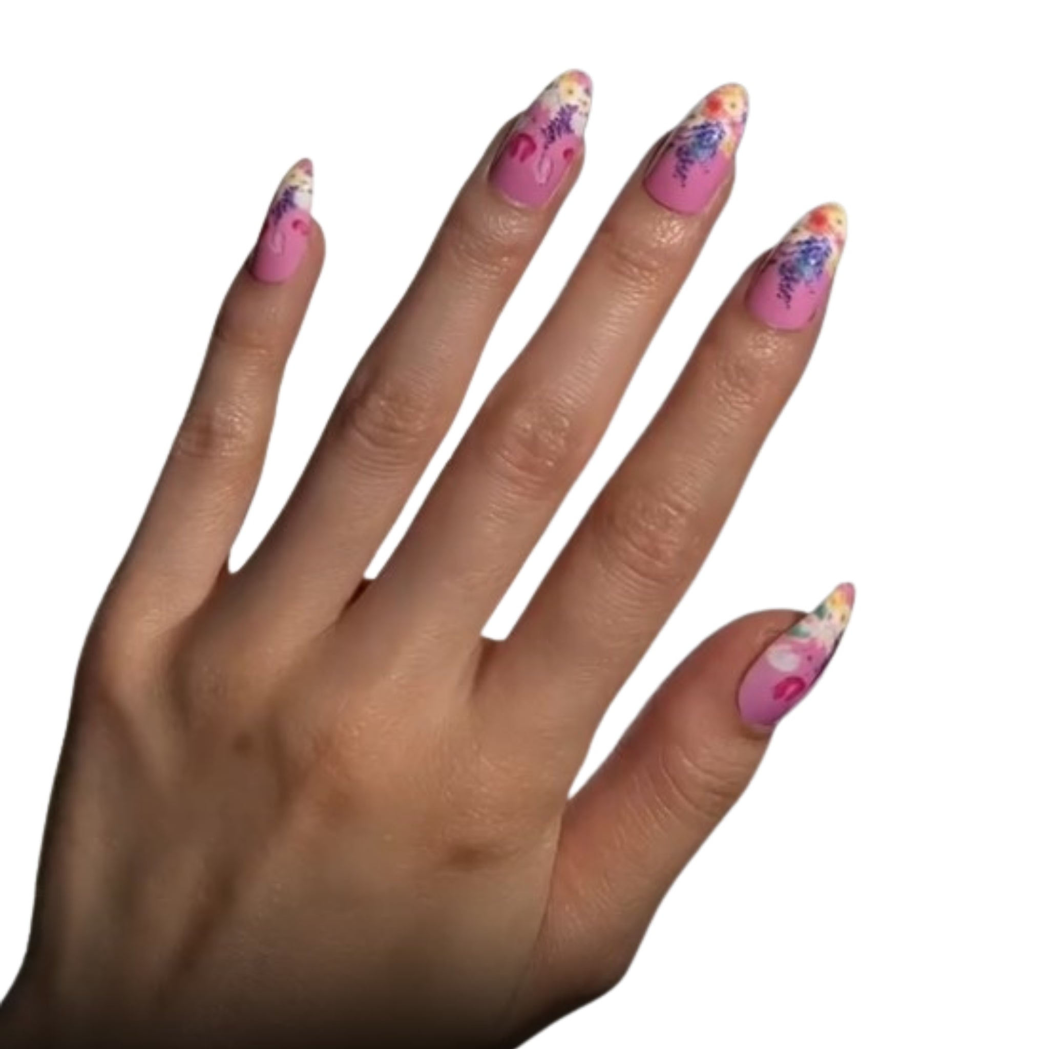 paintlab-capri-almond-press-on-nails-mediterranean-blue-false-nails-for-vacation image 5