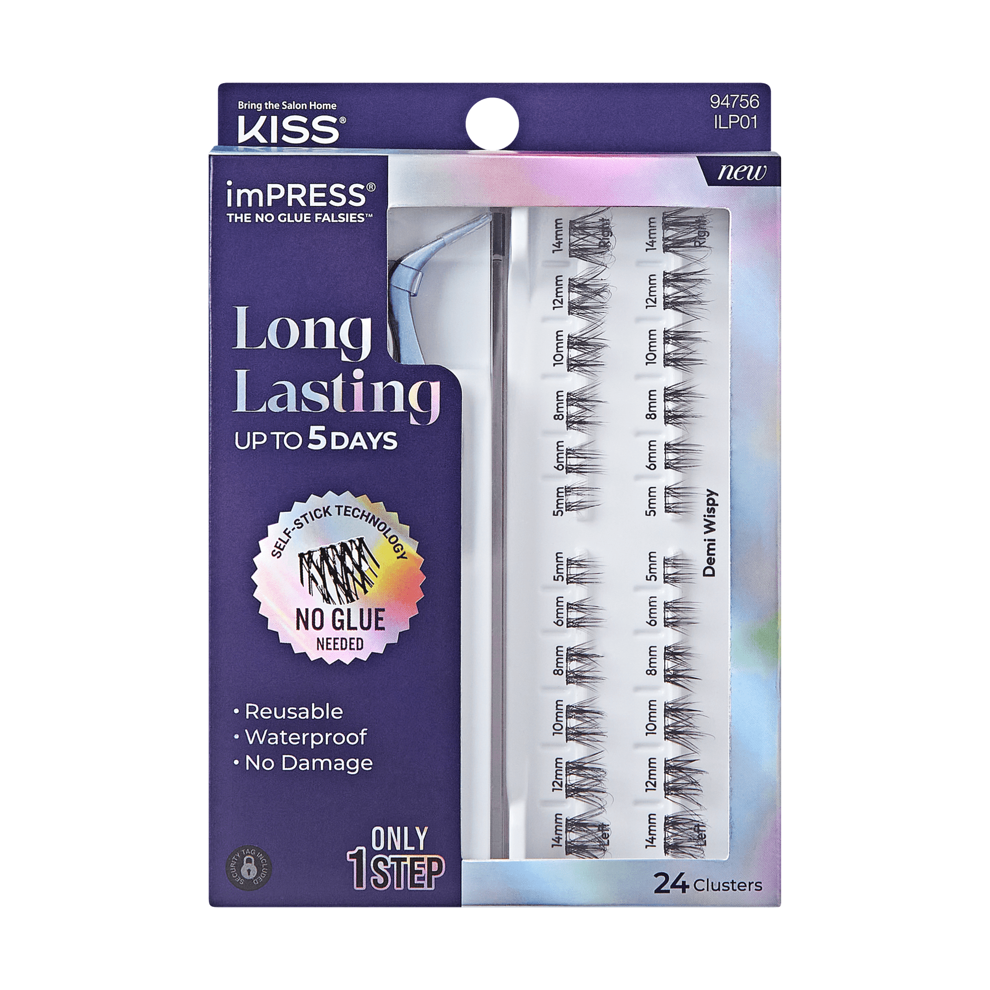 impress-falsies-long-lasting-pre-glued-false-eyelashes-starter-kit-demi-wispy-24 image 1