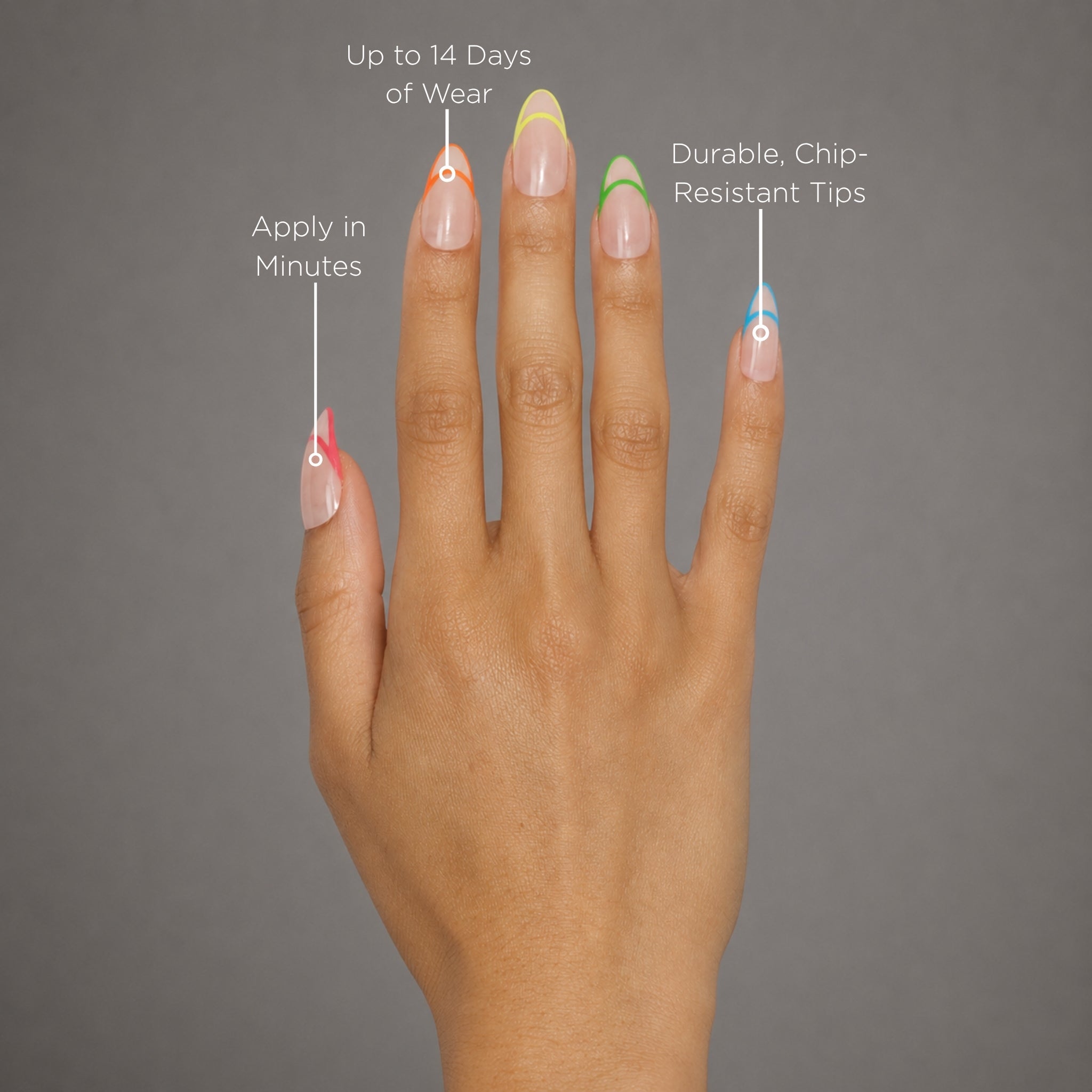 paintlab-check-you-out-almond-press-on-nails image 2