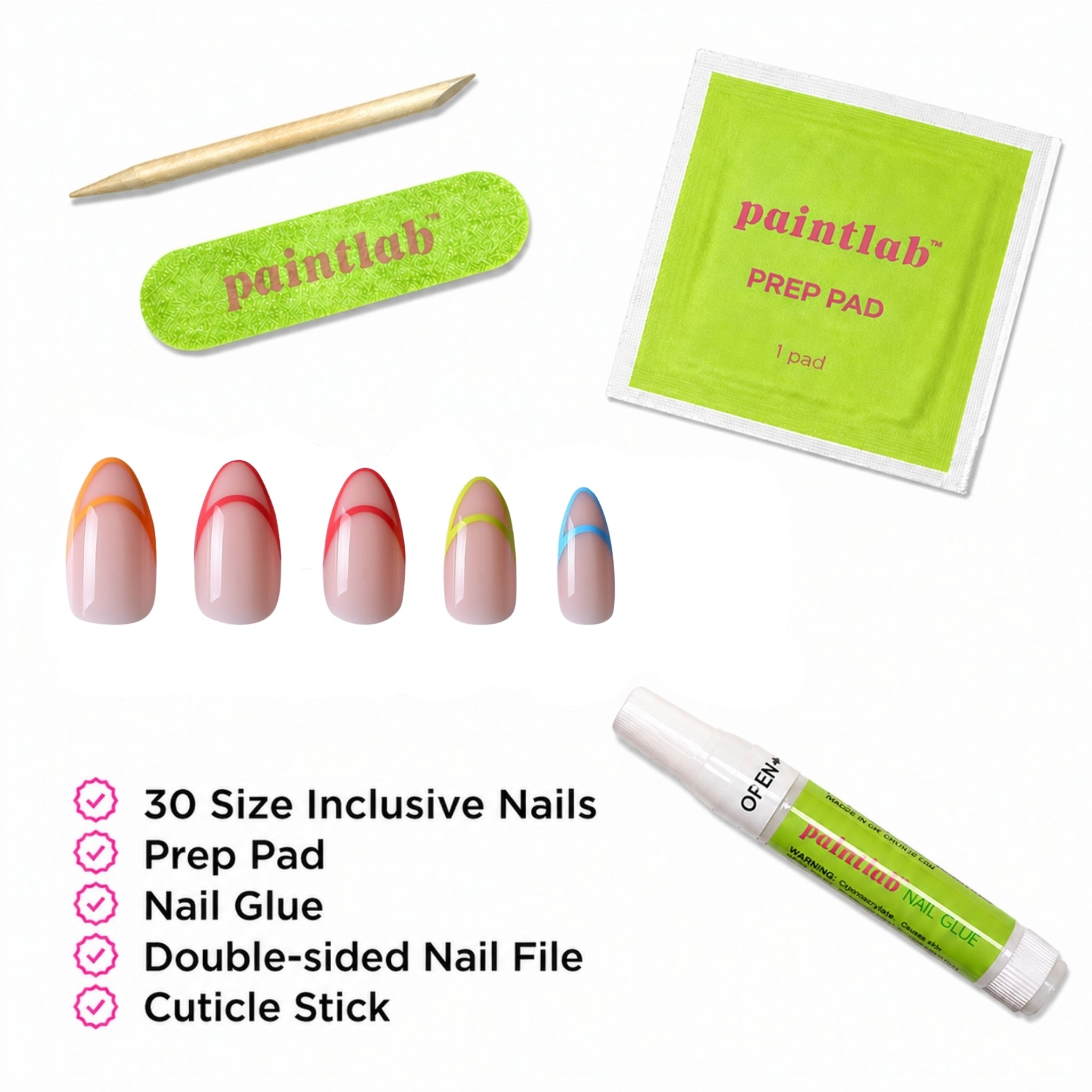 paintlab-check-you-out-almond-press-on-nails image 4