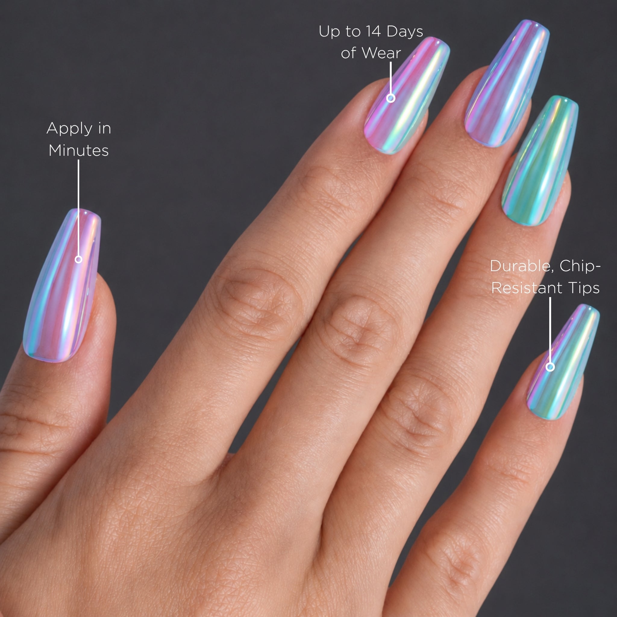 paintlab-check-you-out-ii-coffin-sleek-press-on-nails image 2