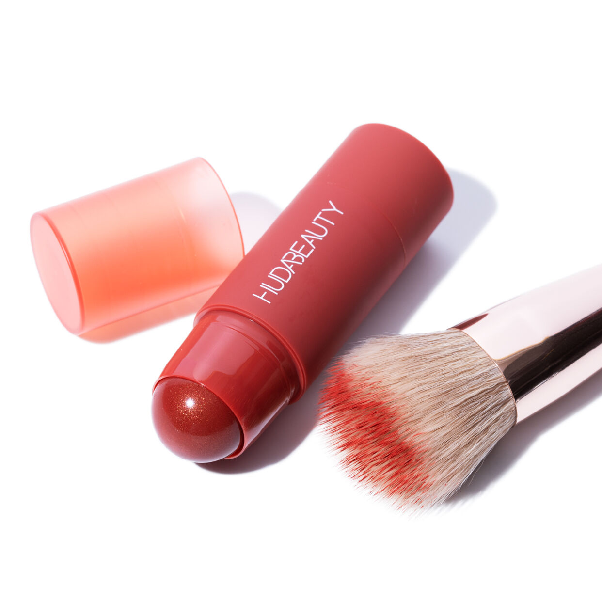 huda-beauty-cheeky-tint-blush-stick-brush-precision-cream-blush-applicator image 4
