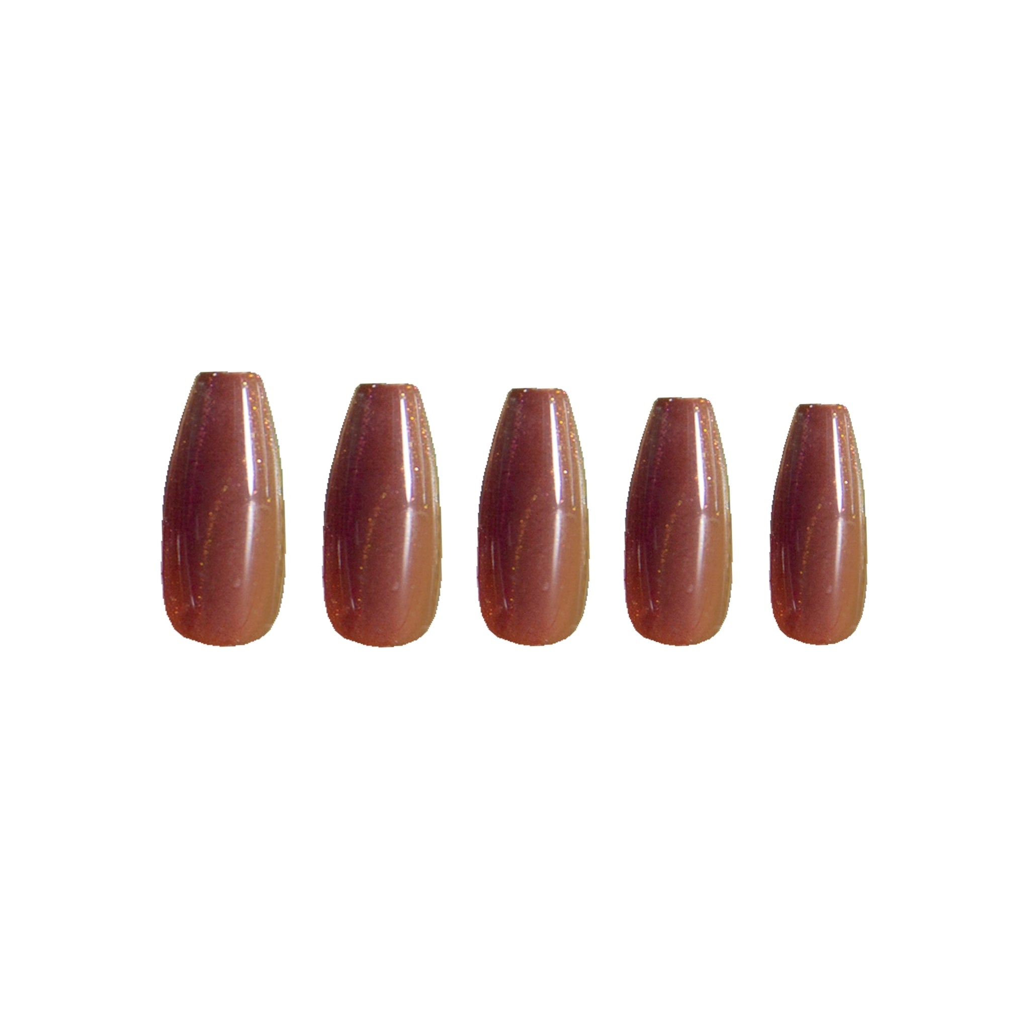 paintlab-chocolate-cat-eye-coffin-sleek-press-on-nails image 3