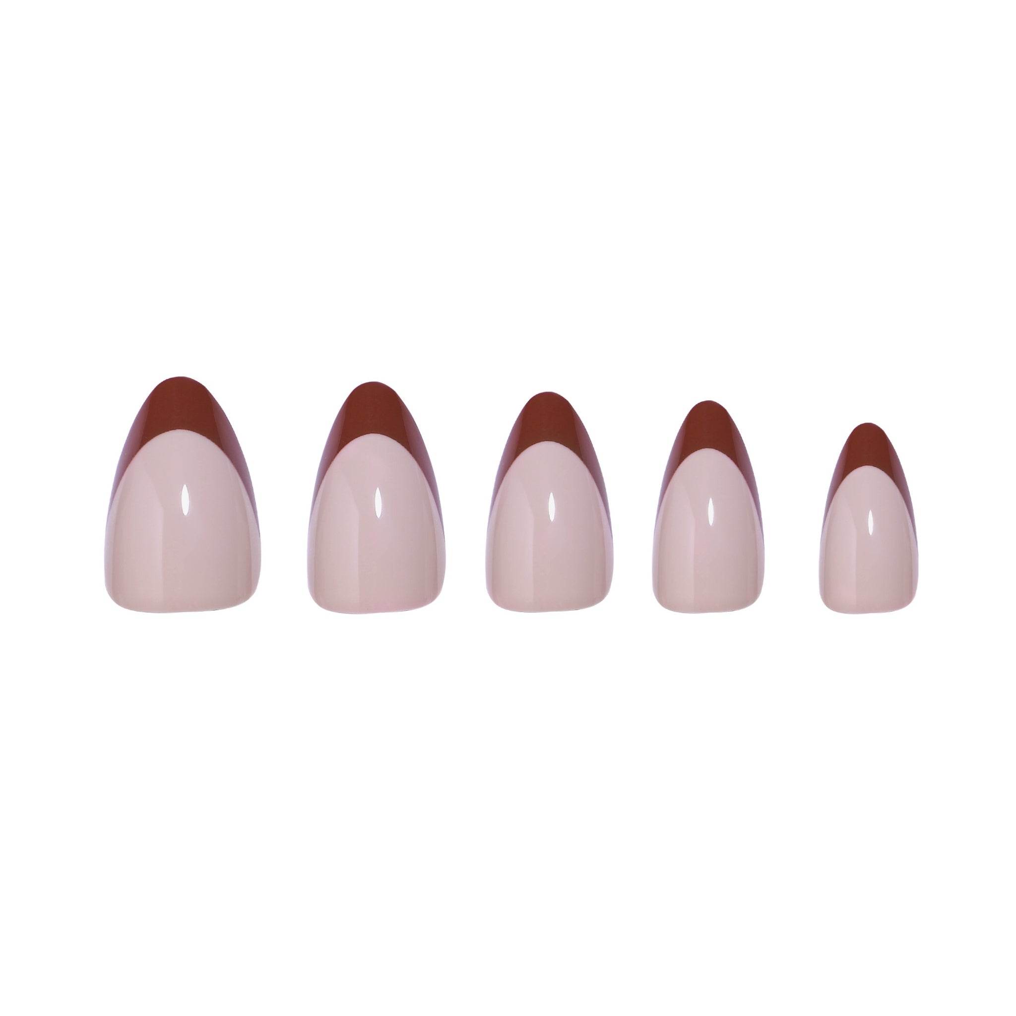 paintlab-chocolate-tips-short-almond-press-on-nails image 3