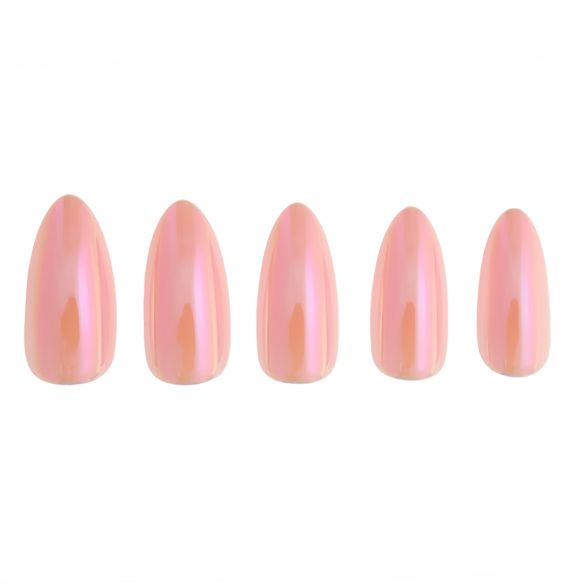 paintlab-cotton-candy-chrome-almond-press-on-nails-sweet-pink-chrome-finish image 3