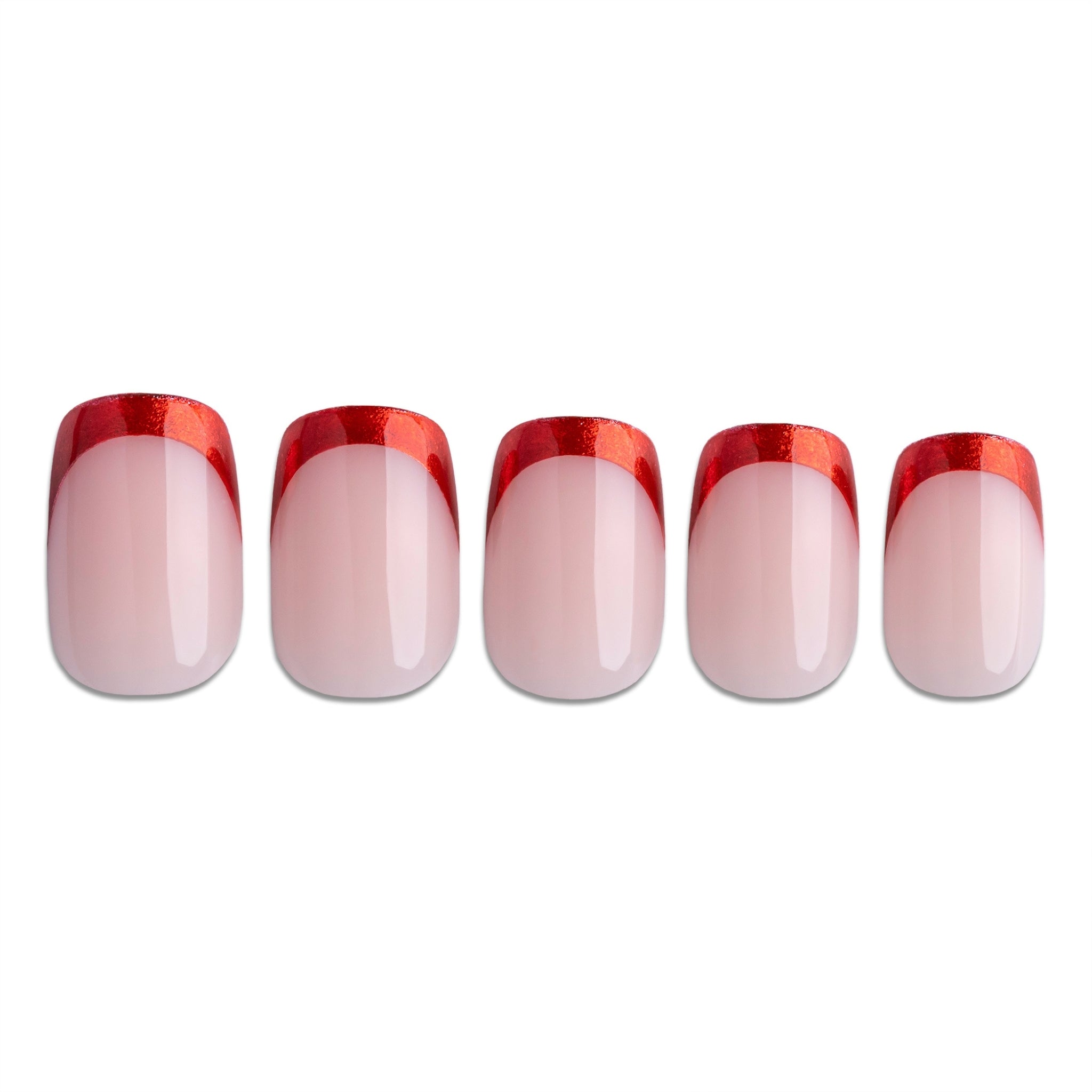 paintlab-crimson-tips-square-press-on-nails image 3