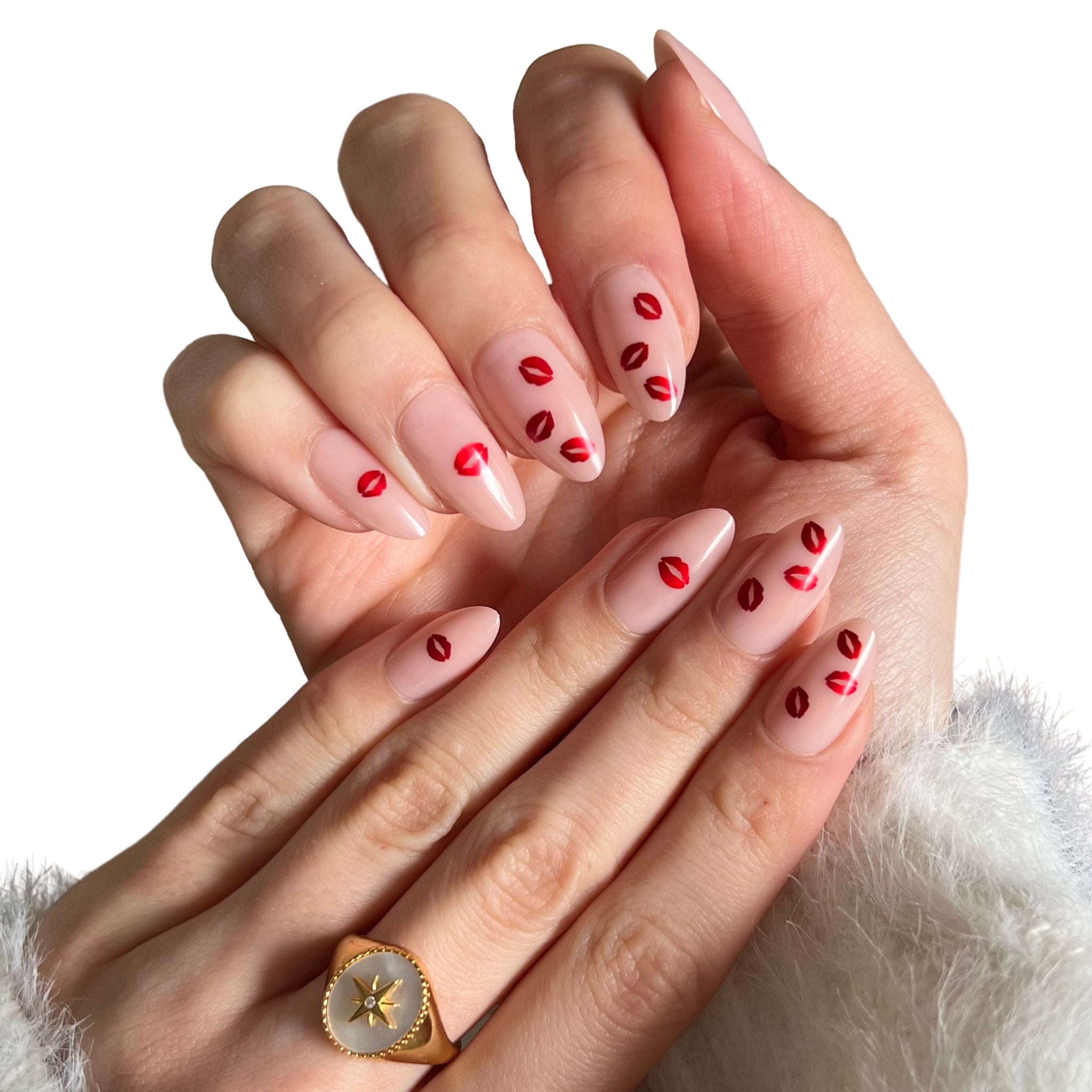 paintlab-cupid-s-kiss-short-almond-press-on-nails image 5