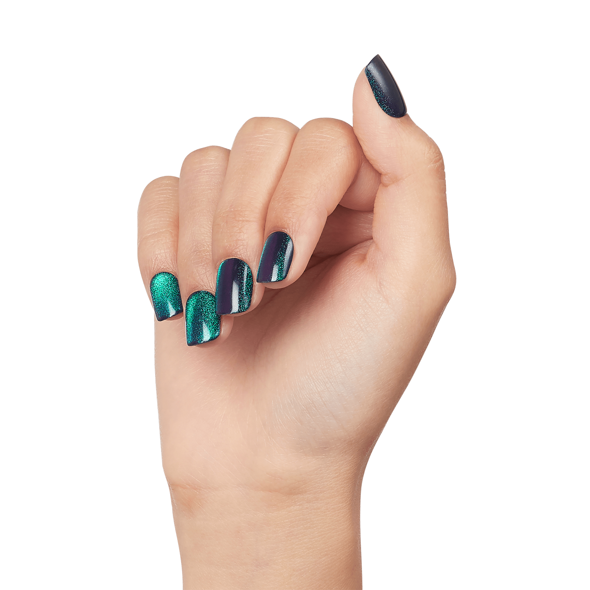 colorfx-by-impress-no-glue-press-on-nails-better-things-solid-green-short-squova image 3