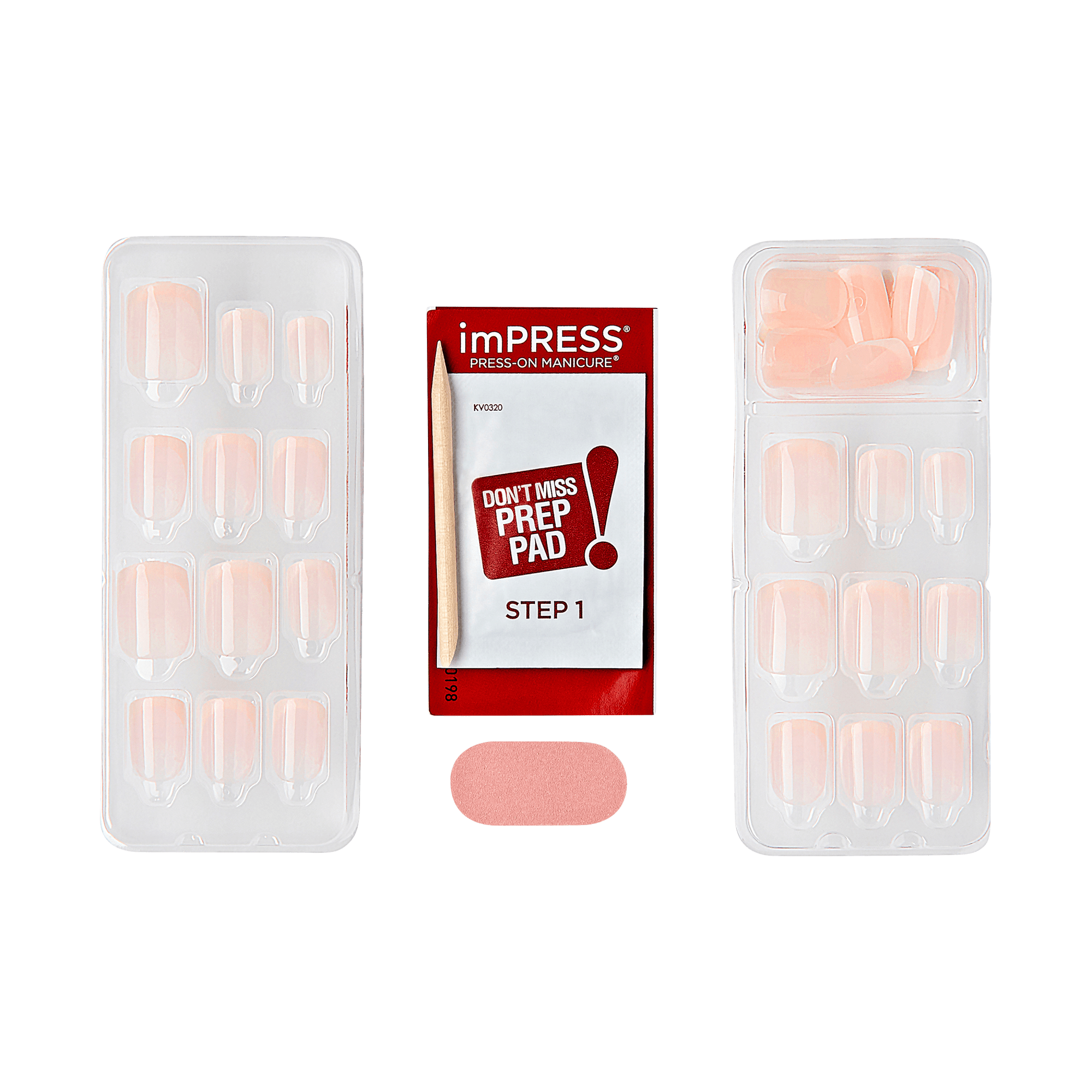 impress-french-no-glue-fake-press-on-nails-heroic-french-tips-white-neutral-shor image 4