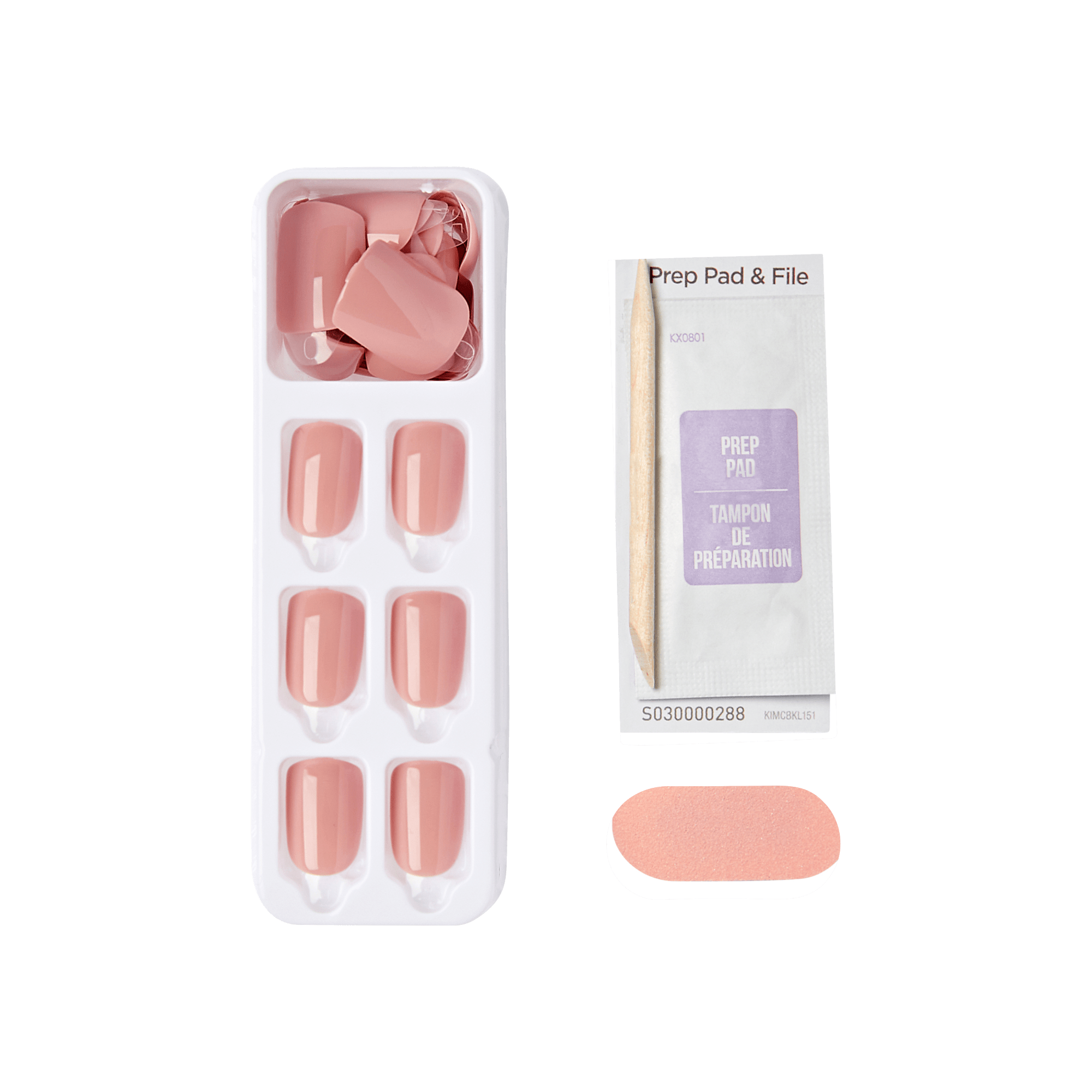 impress-color-no-glue-press-on-nails-your-magic-solid-pink-short-squoval image 3