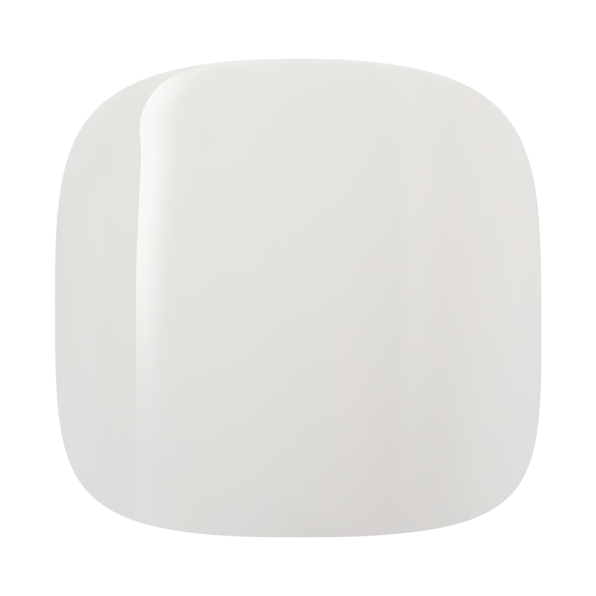 impress-color-no-glue-press-on-toenails-feel-the-beat-solid-white-short-squoval- image 5