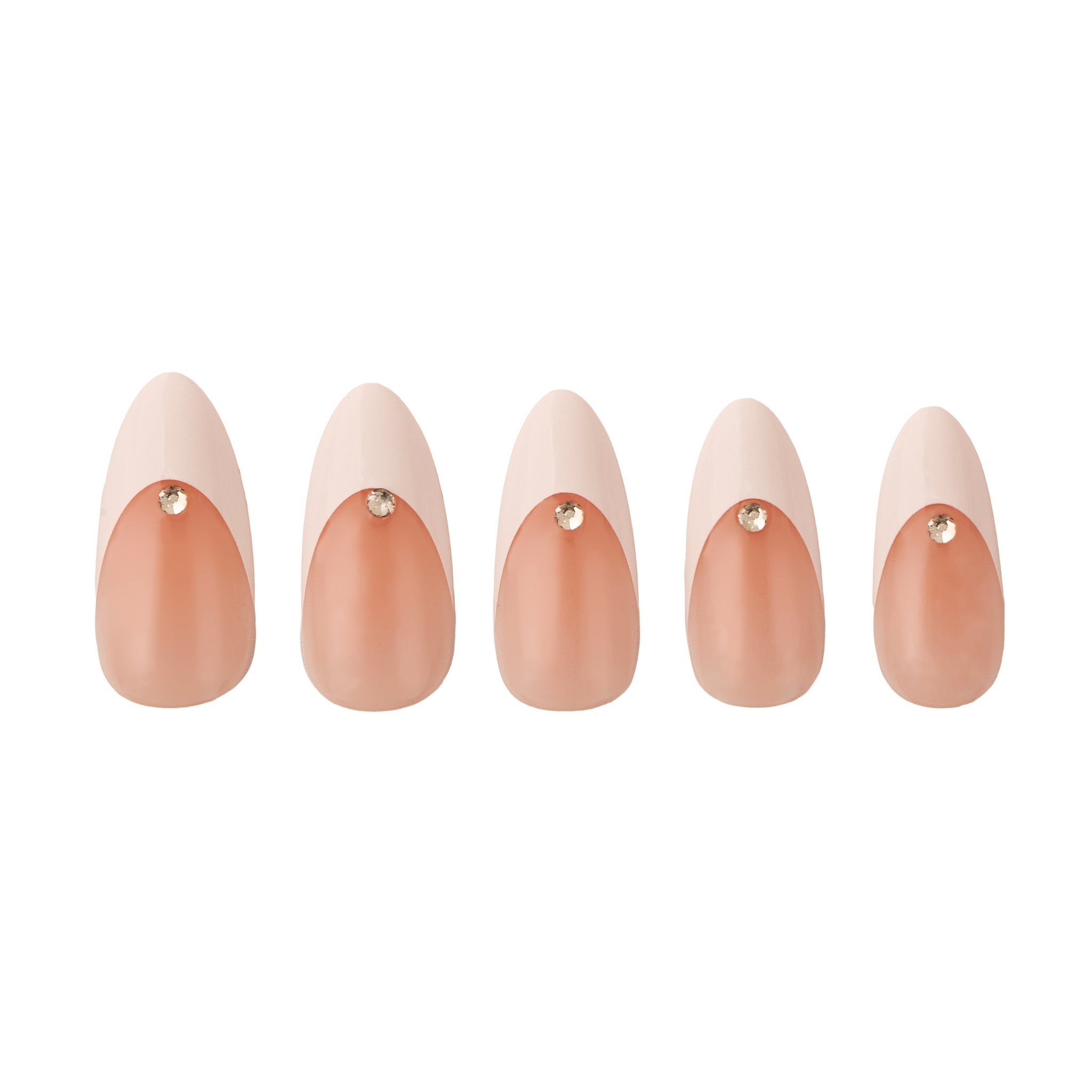 paintlab-diamond-french-almond-press-on-nails-crystal-encrusted-french-tips image 3