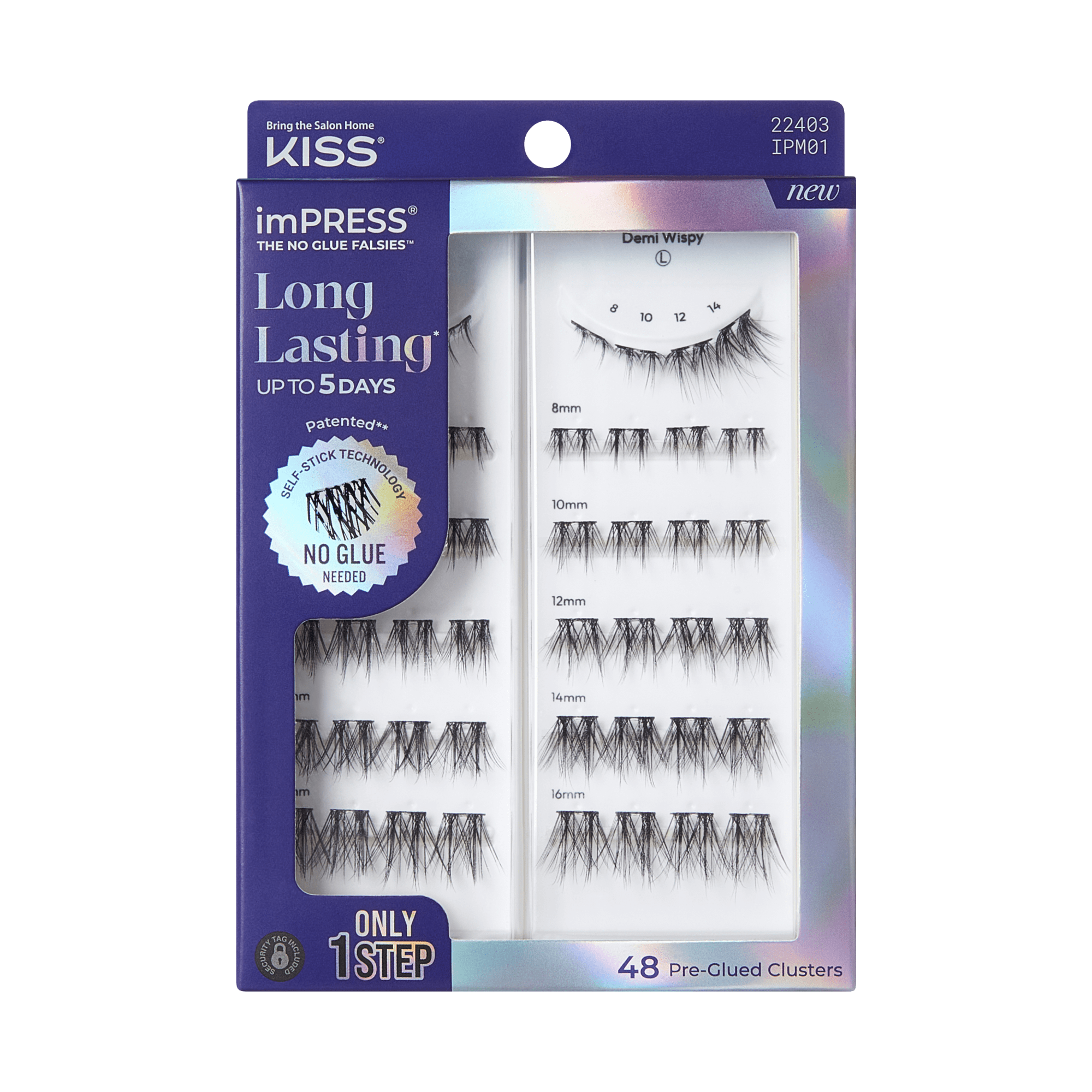 impress-falsies-long-lasting-pre-glued-false-eyelashes-demi-wispy-48-clusters-8- image 1