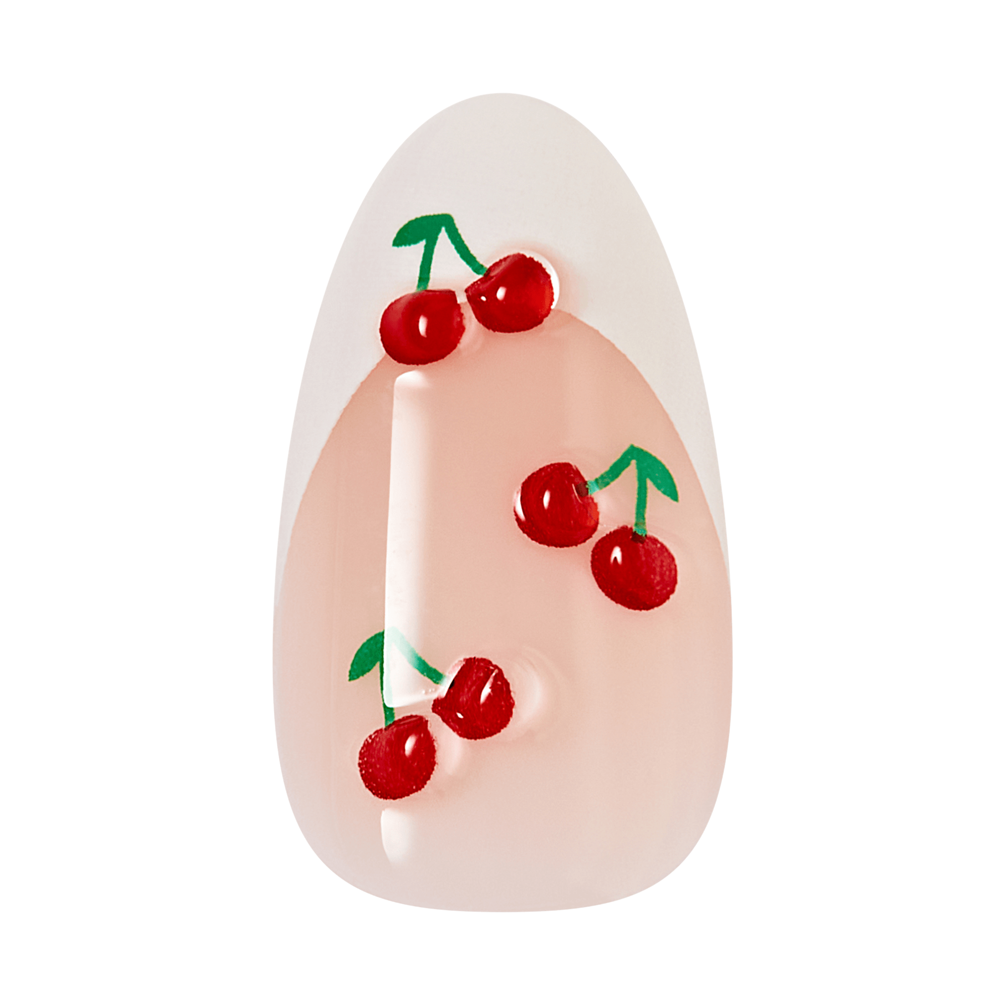 impress-design-no-glue-press-on-nails-coast-french-design-white-red-cherries-med image 7