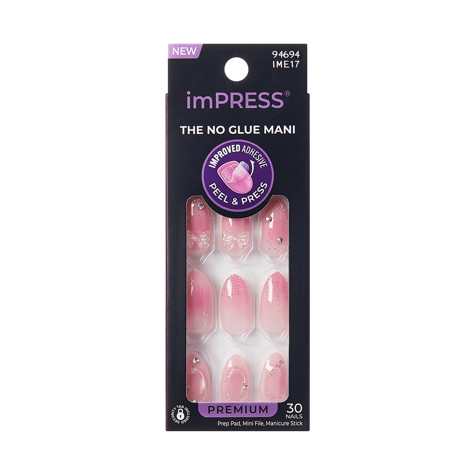impress-design-premium-no-glue-fake-press-on-nails-venus-3d-jewel-design-pink-me image 6