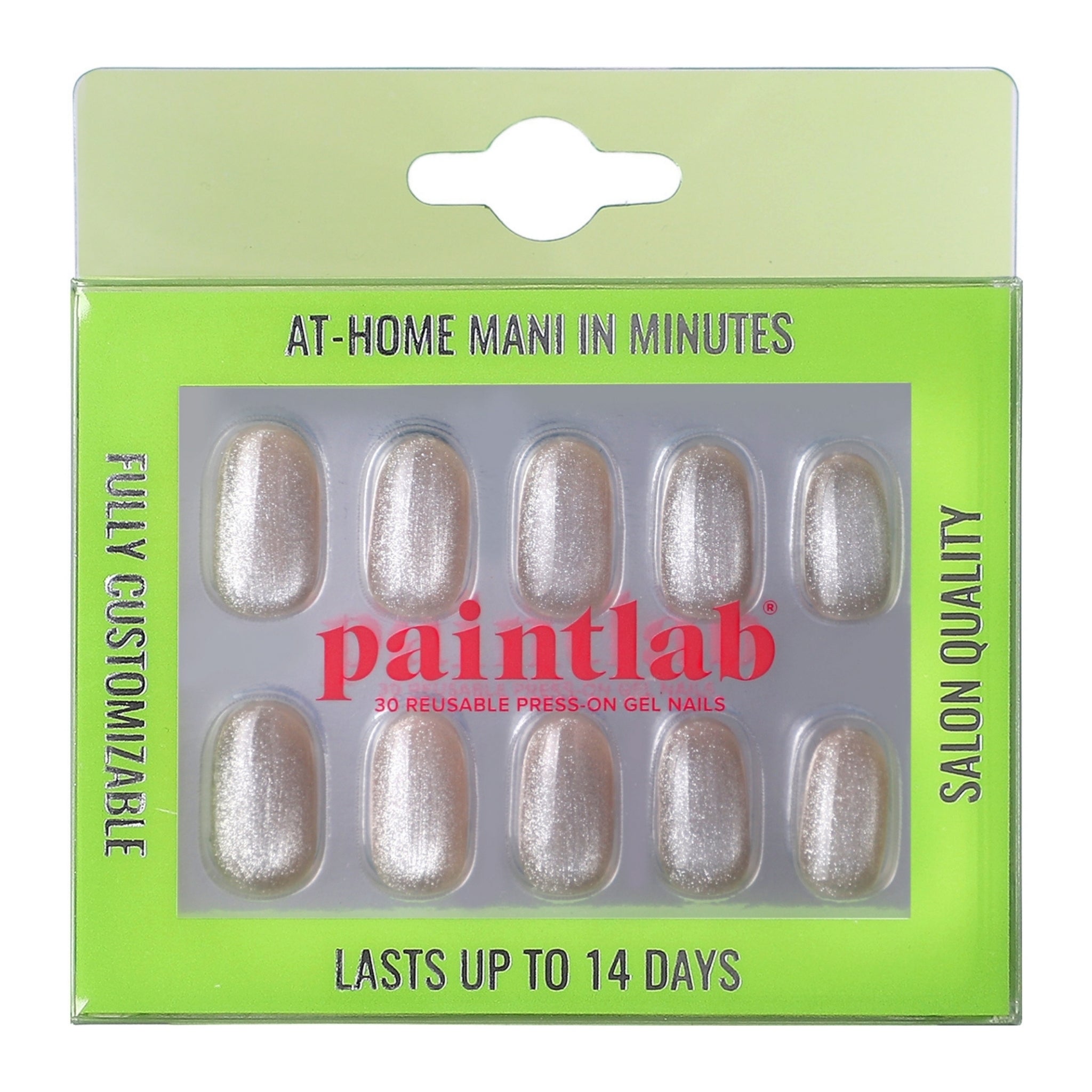 paintlab-english-rose-oval-press-on-nails image 1