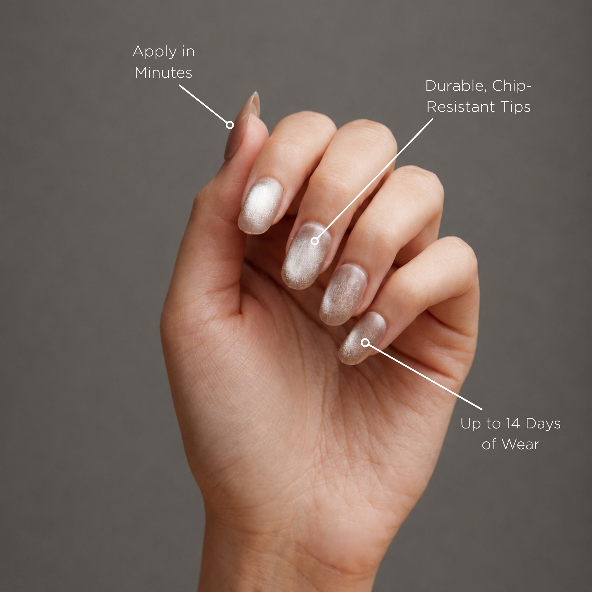 paintlab-english-rose-oval-press-on-nails image 2