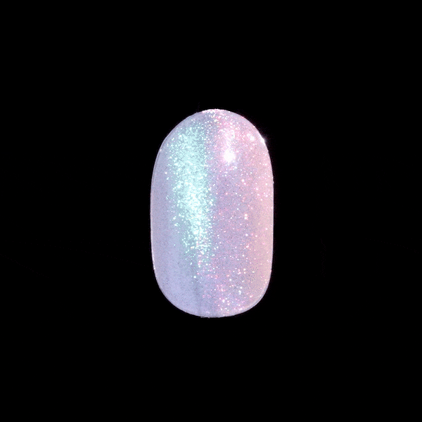 colorfx-by-impress-fly-up-no-glue-press-on-nails-silver-blue-short-oval-chrome image 2