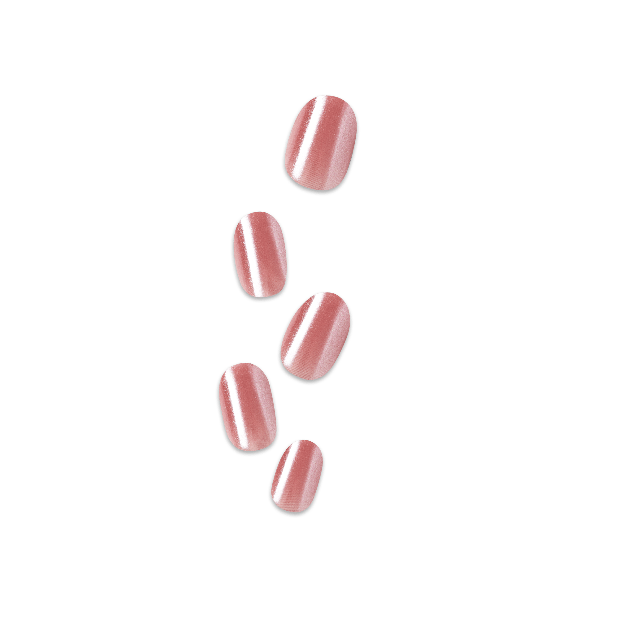 colorfx-by-impress-boundless-press-on-nails-pink-short-oval-30-count image 1