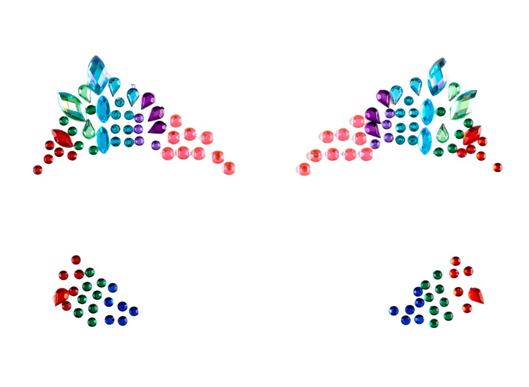 paintlab-ethereal-face-eye-crystals-stickers-self-adhesive-crystal-gems-for-face image 1