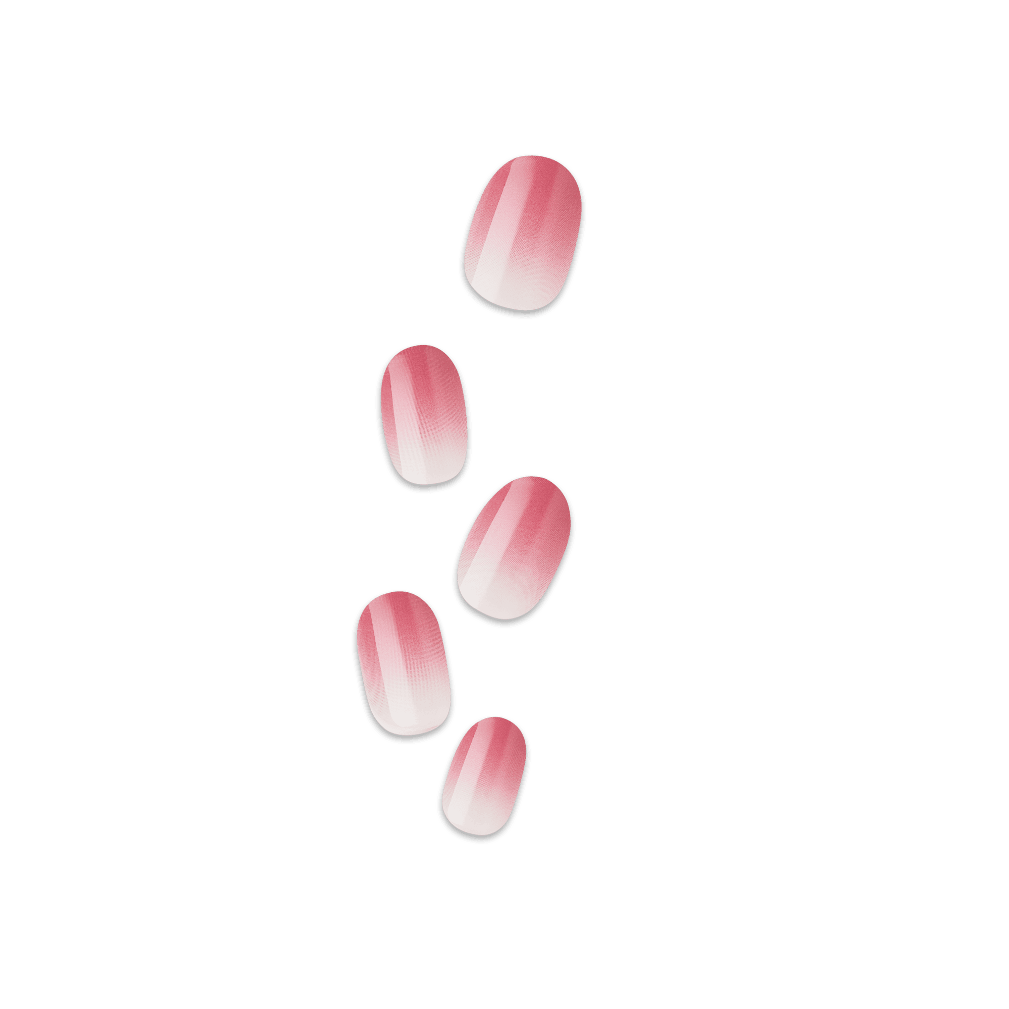 impress-color-beat-the-heat-press-on-nails-ombr-pink-short-oval-30-nails image 1
