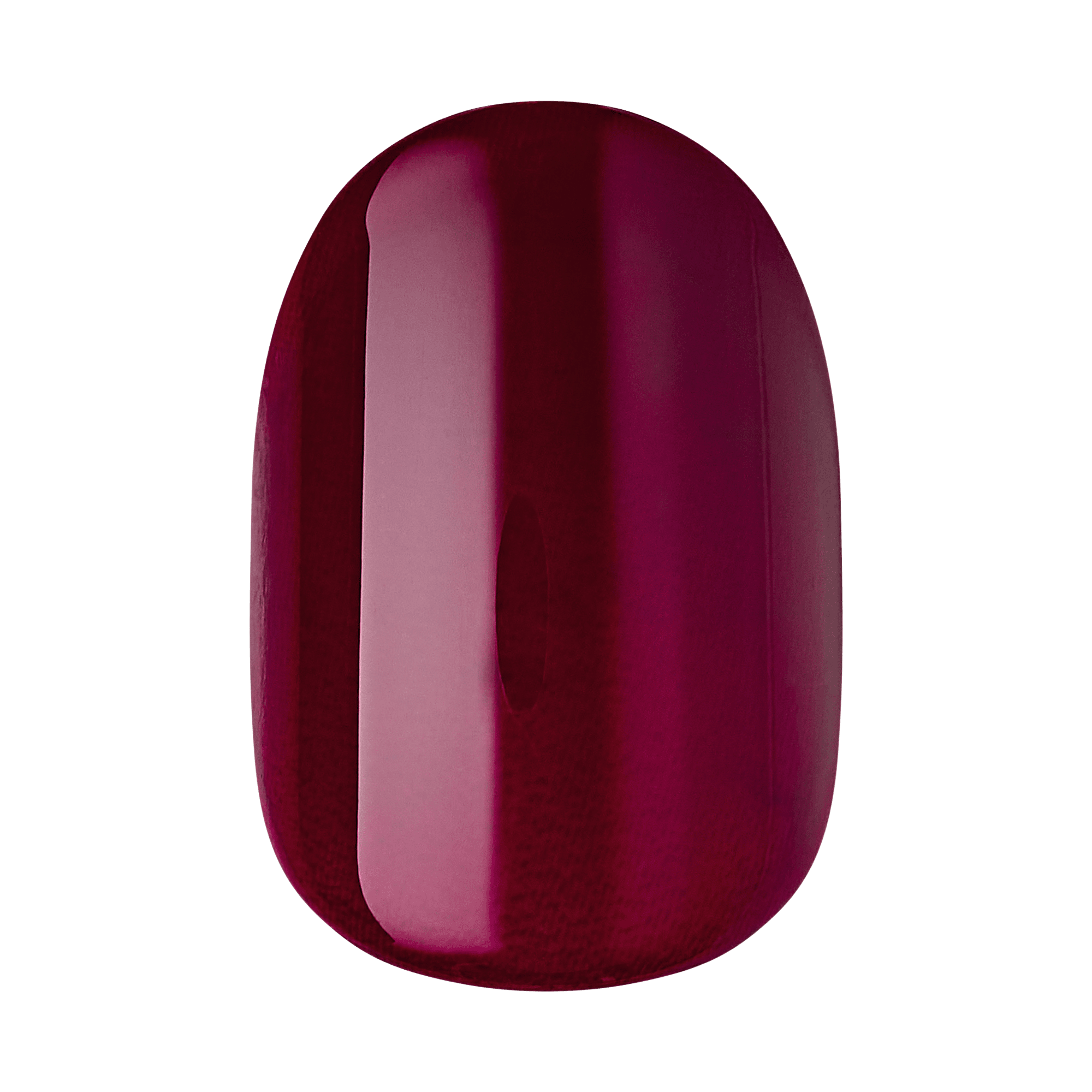 impress-over-you-color-no-glue-press-on-nails-solid-red-short-oval-30-count image 5