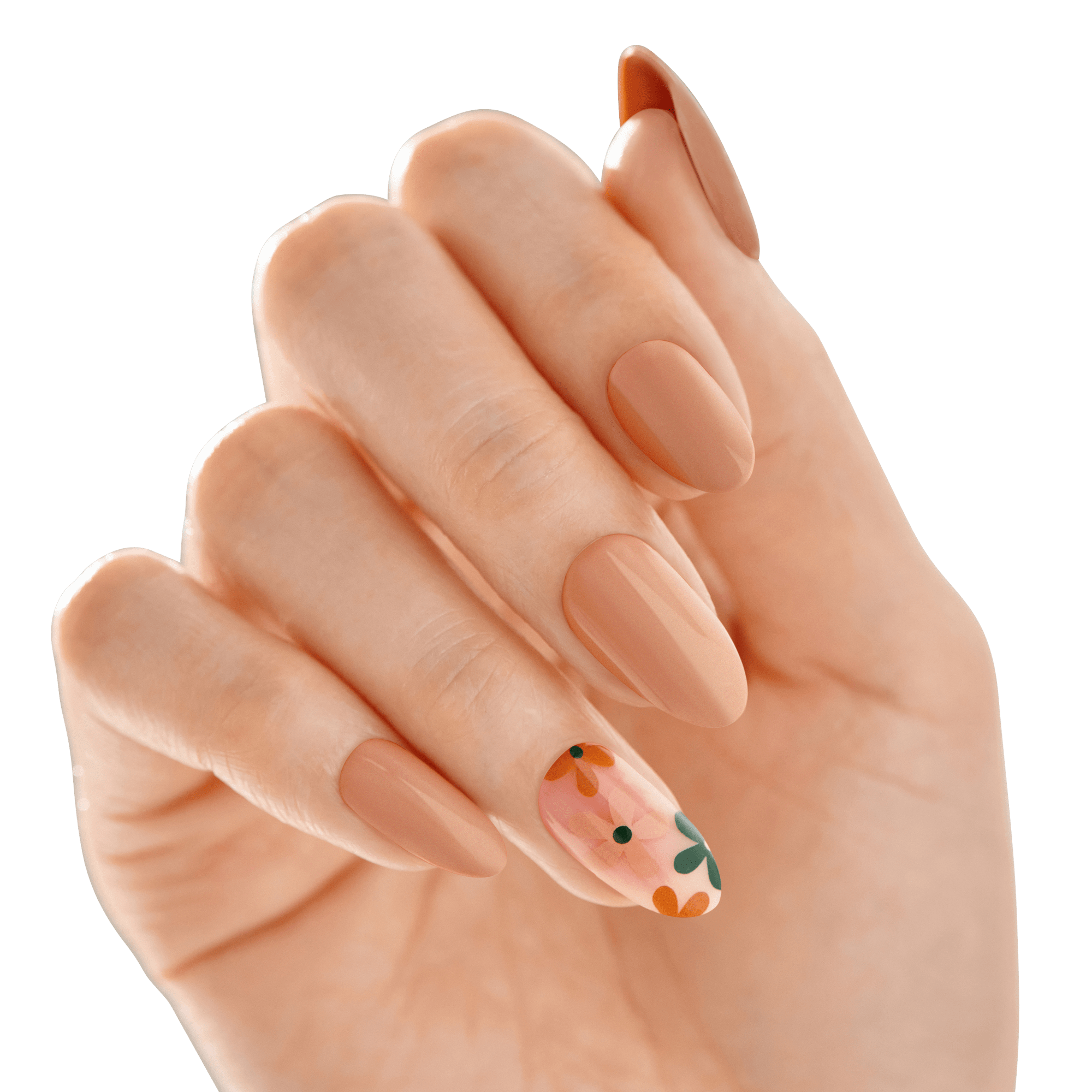 impress-design-no-glue-press-on-nails-as-it-was-multicolor-medium-almond-30-nail image 4