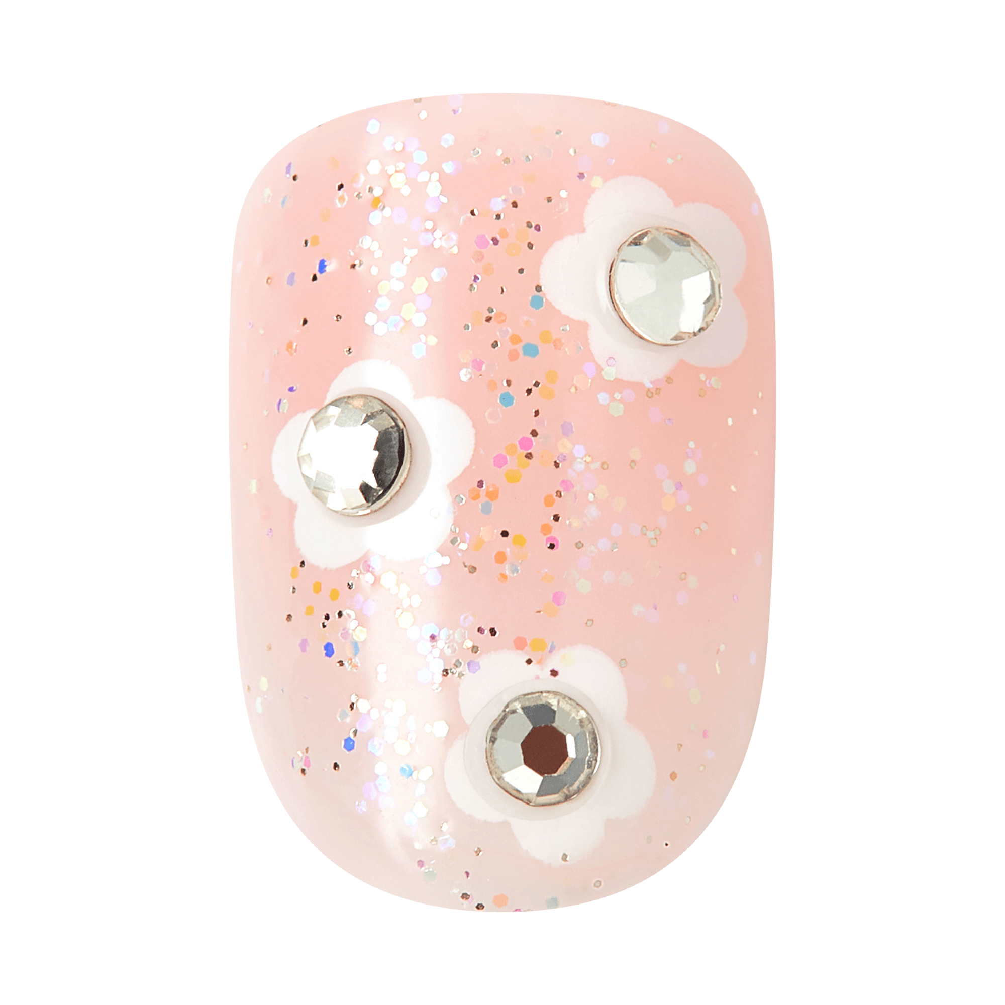 impress-design-no-glue-fake-press-on-nails-the-beginning-3d-jewel-design-pink-sh image 5
