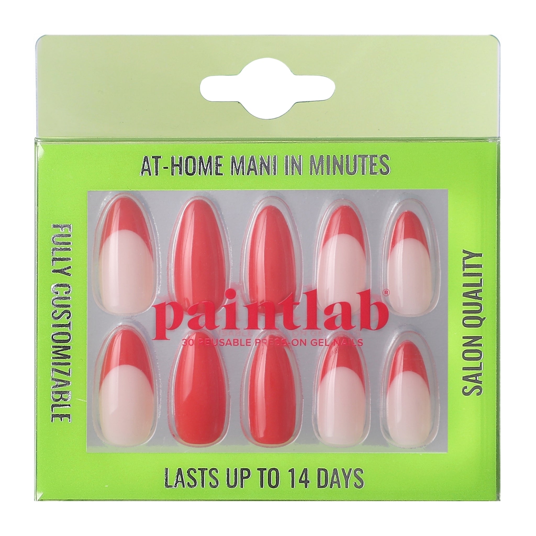 paintlab-first-class-almond-press-on-nails image 1