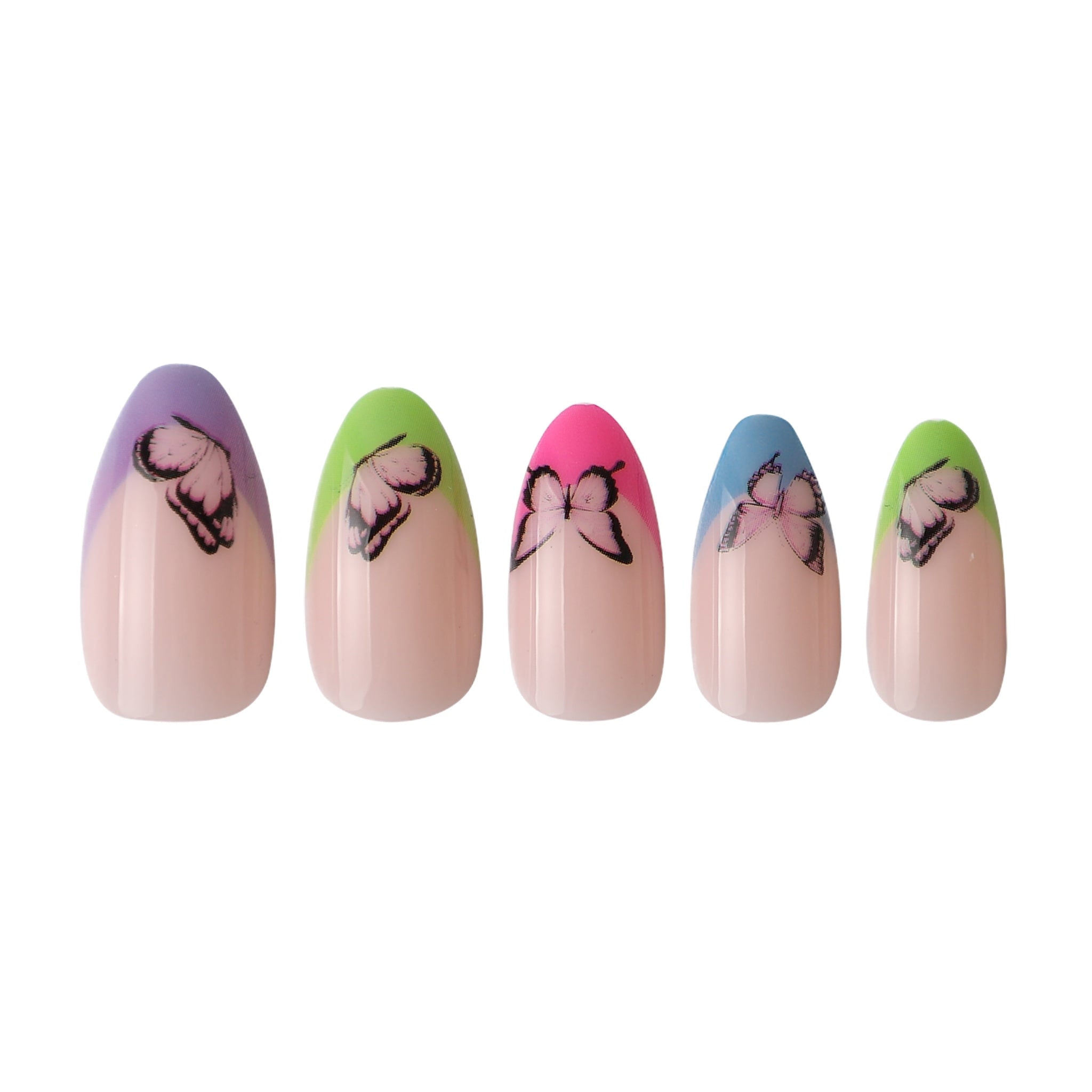 paintlab-flutter-almond-press-on-nails-butterfly-french-tips image 3