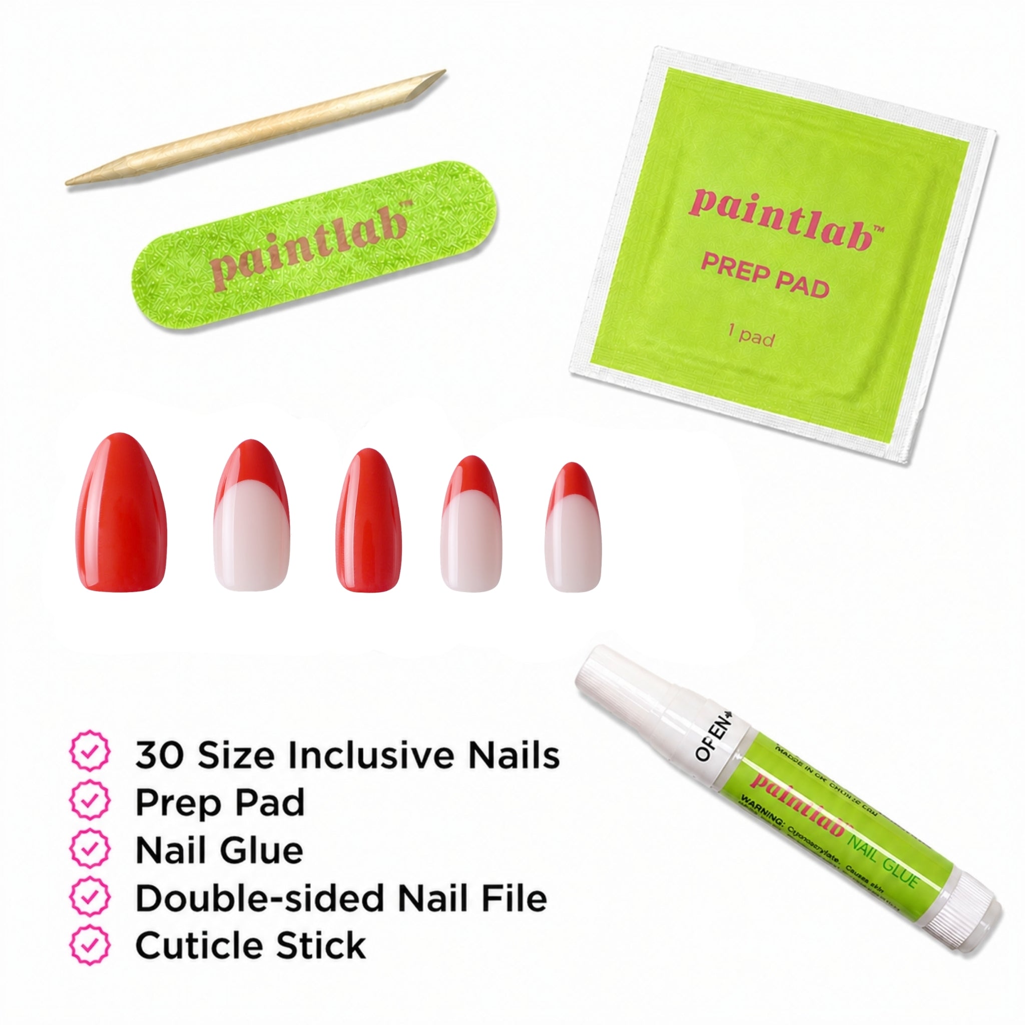 paintlab-first-class-almond-press-on-nails image 4