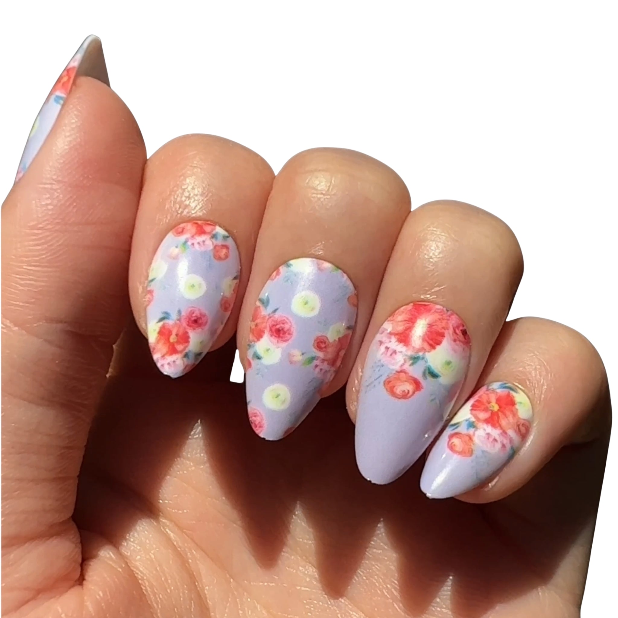 paintlab-florence-short-almond-press-on-nails image 2