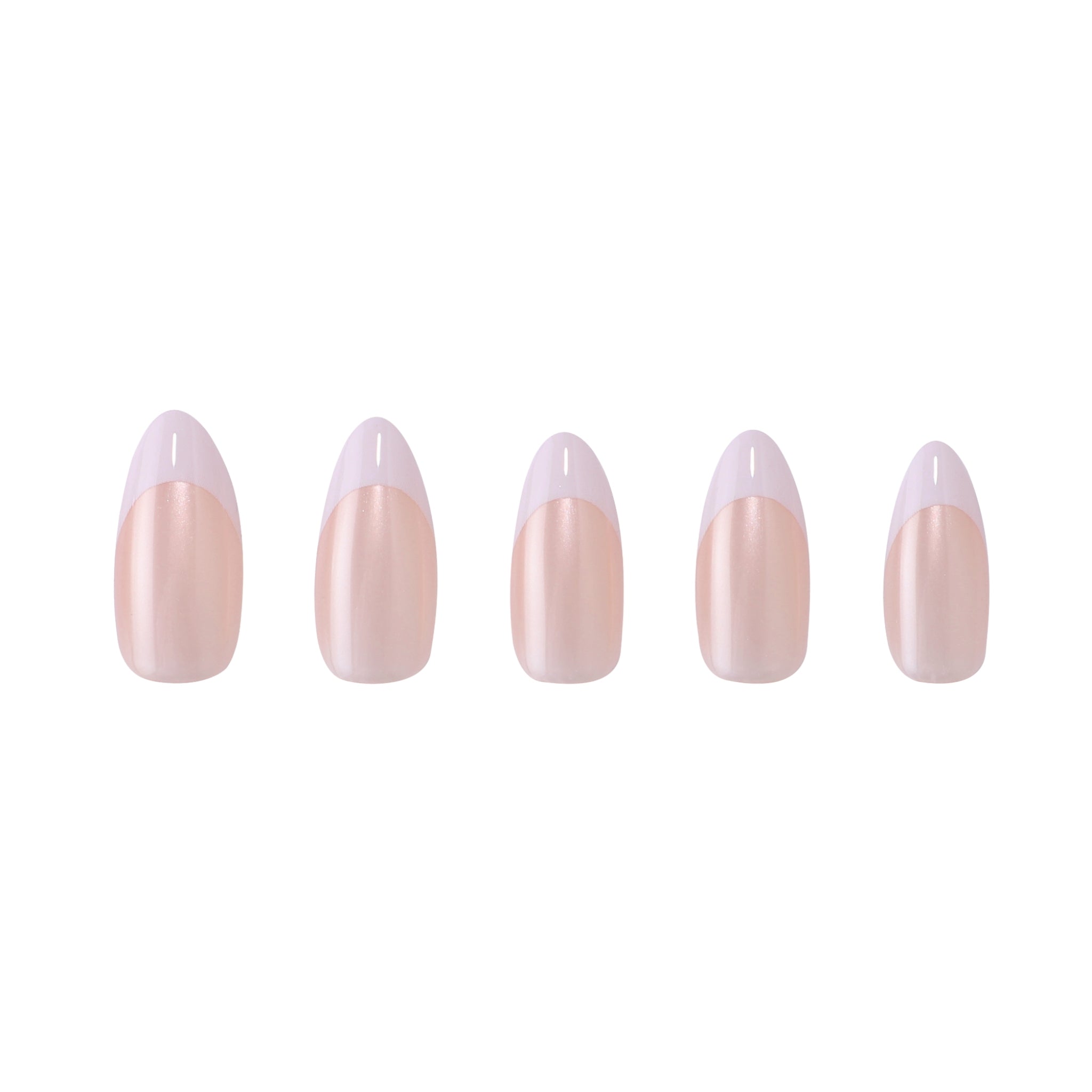 paintlab-french-chrome-almond-press-on-nails image 3