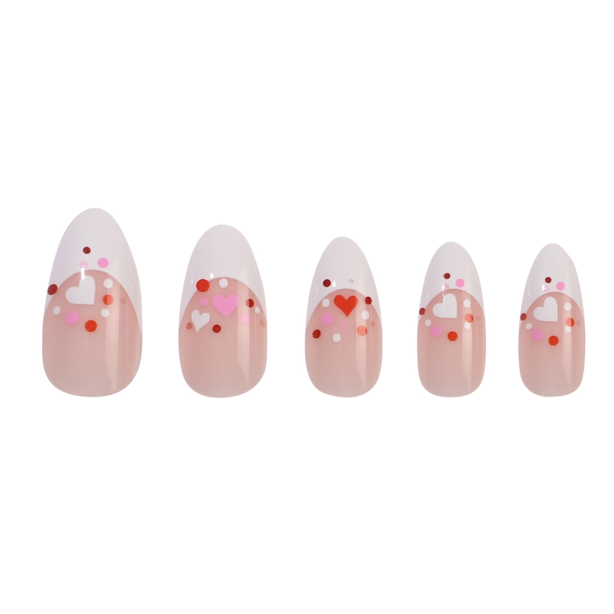 paintlab-frenchie-kiss-almond-press-on-nails image 3