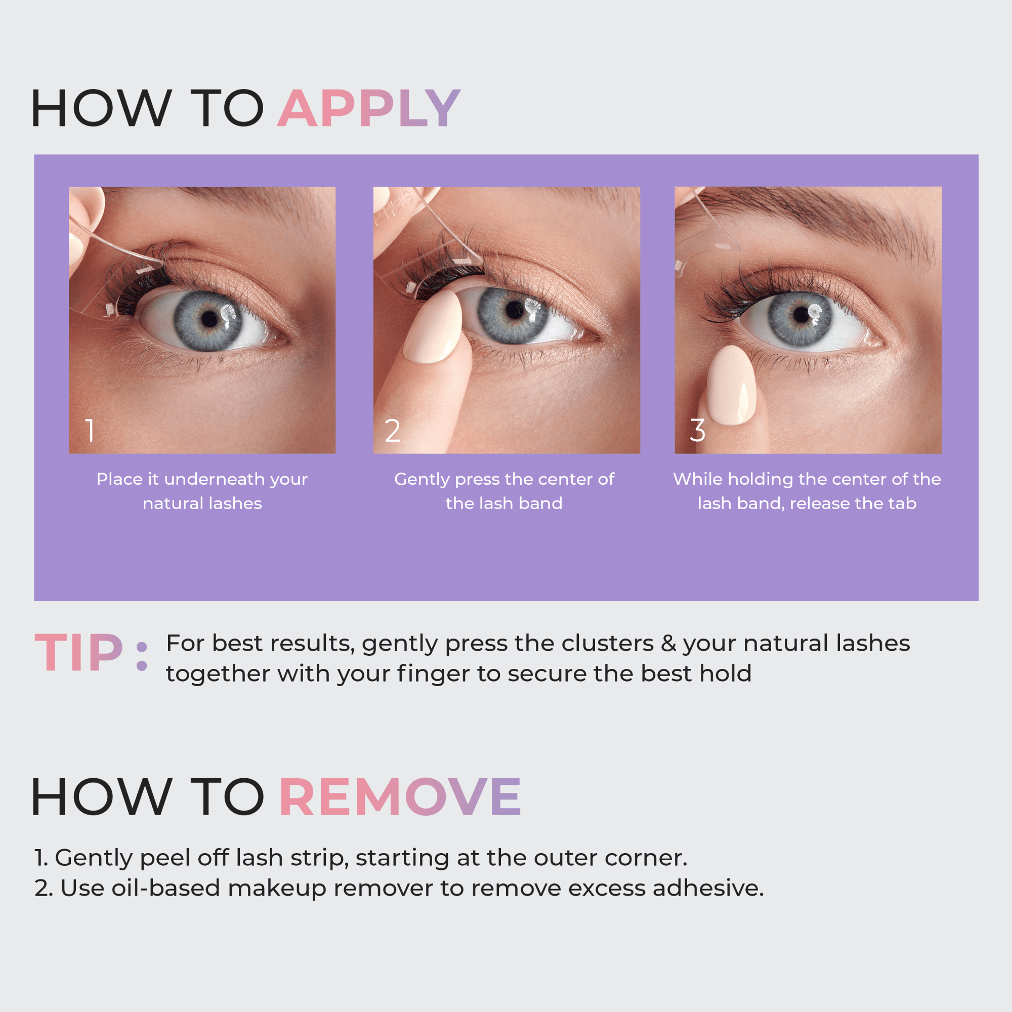 impress-falsies-easy-tab-pre-glued-false-eyelashes-demi-wispy-1-pair-half-lash-2 image 8