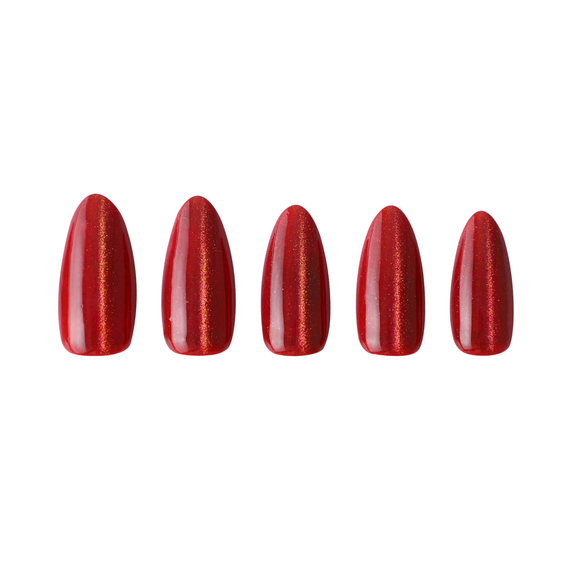 paintlab-glitzy-red-almond-press-on-nails image 3
