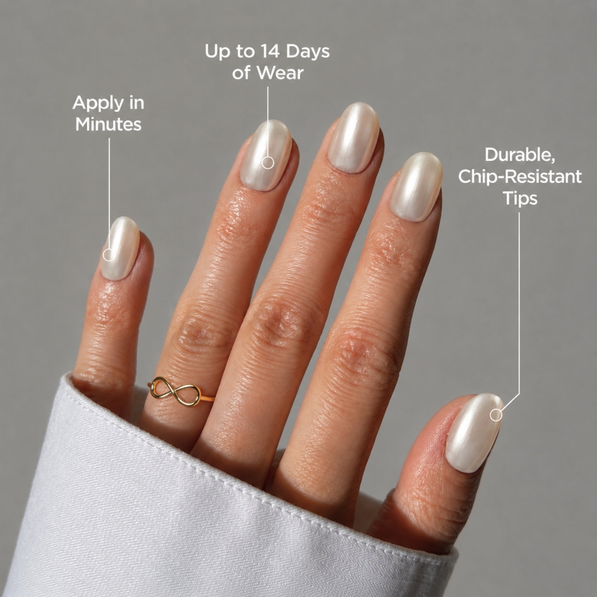 paintlab-glossy-glaze-oval-press-on-nails image 2