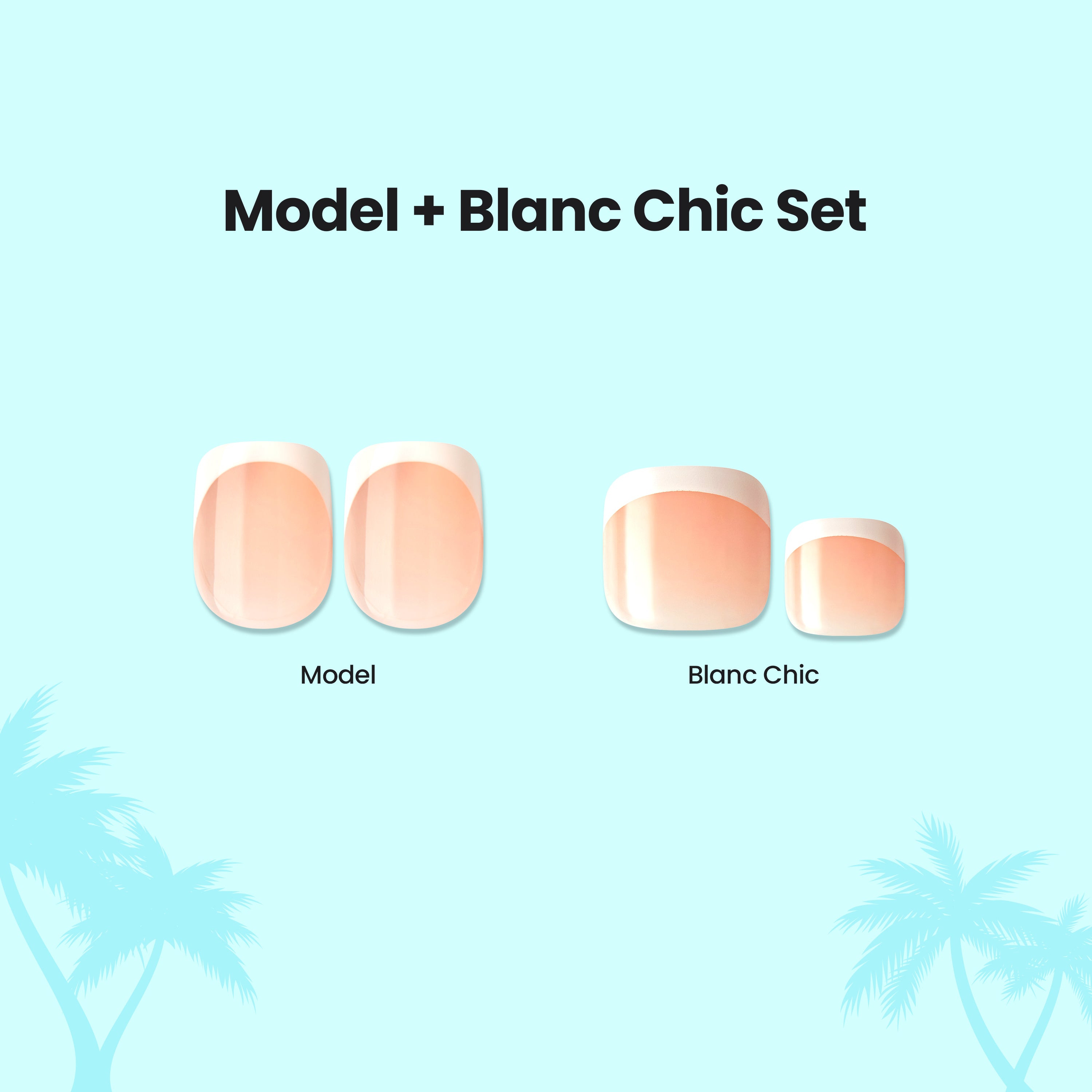 impress-color-press-on-mani-pedi-bundle-model-blanc-chic-set image 1