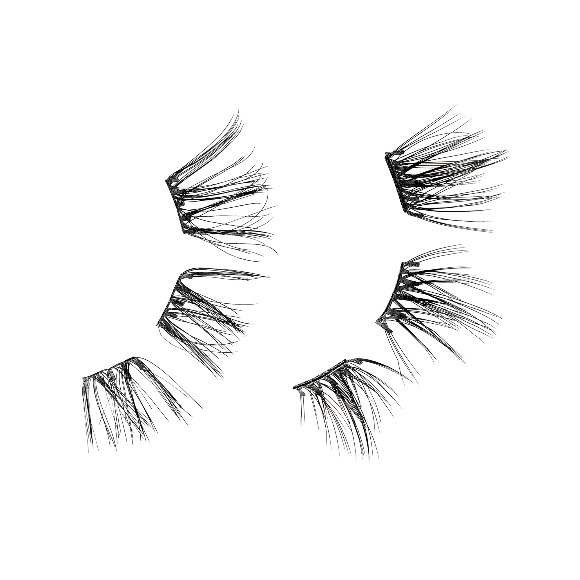 impress-press-on-falsies-bundle-wispy-to-wow-lash-duo-24-clusters-no-glue image 2