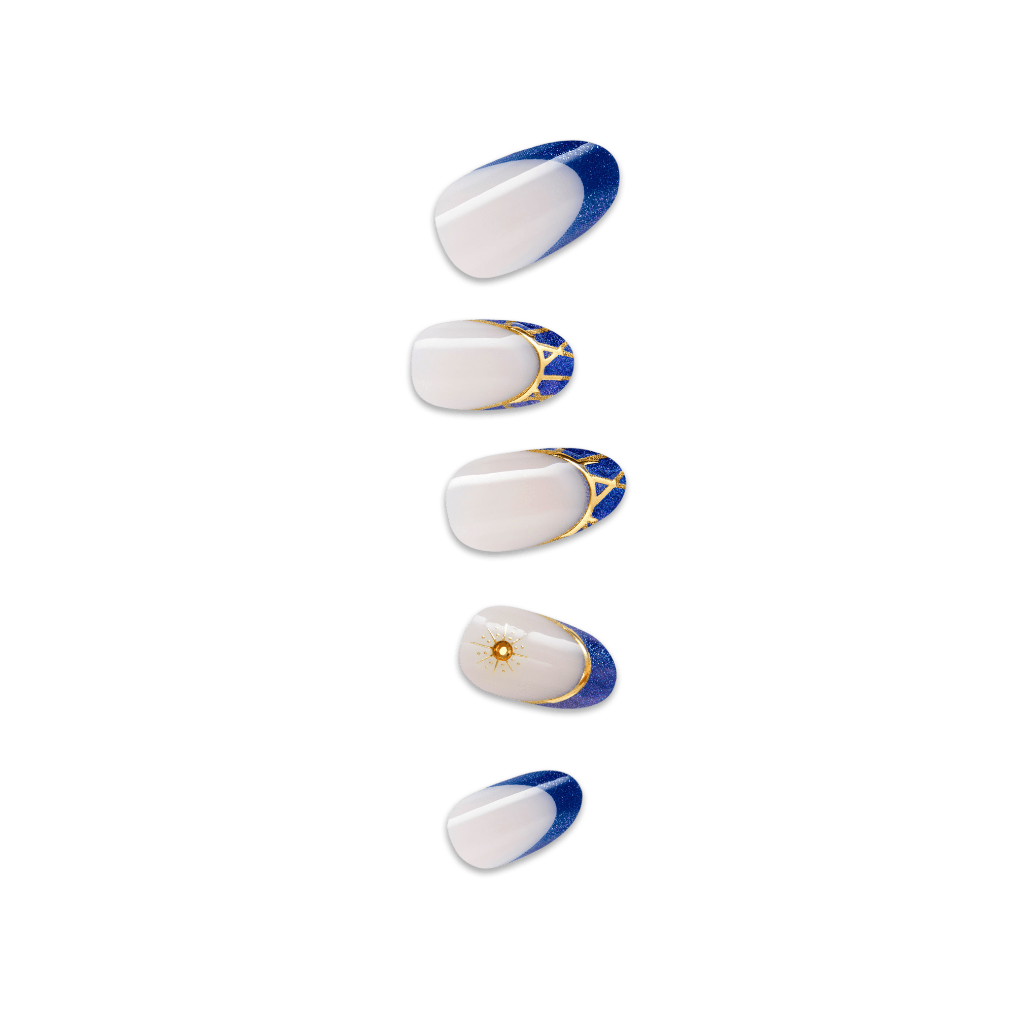 impress-x-wicked-for-good-wickedly-brave-press-on-nails-glow-in-the-dark-french- image 1