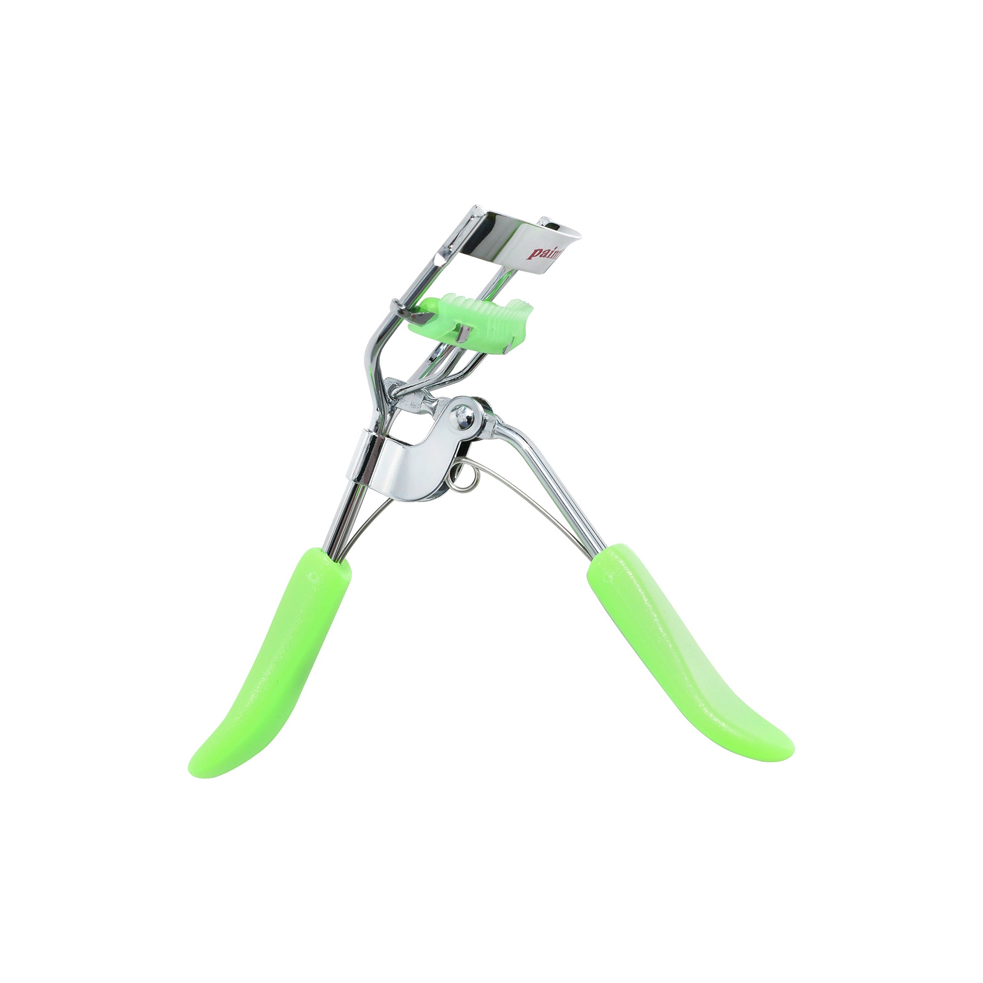paintlab-eyelash-curler-ergonomic-metal-eyelash-curler-with-silicone-pad-for-lon image 2