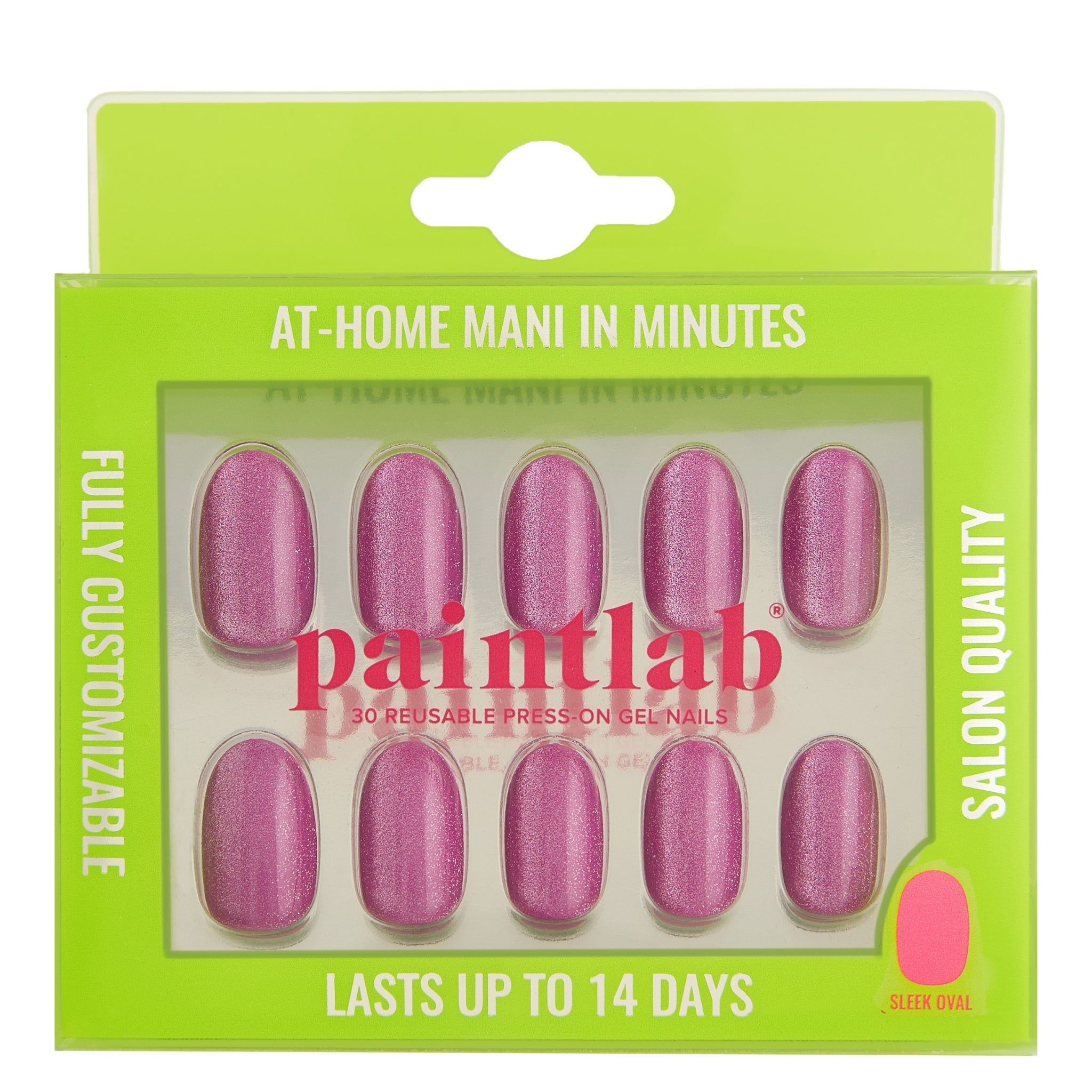 paintlab-lavender-fairy-oval-press-on-nails image 1