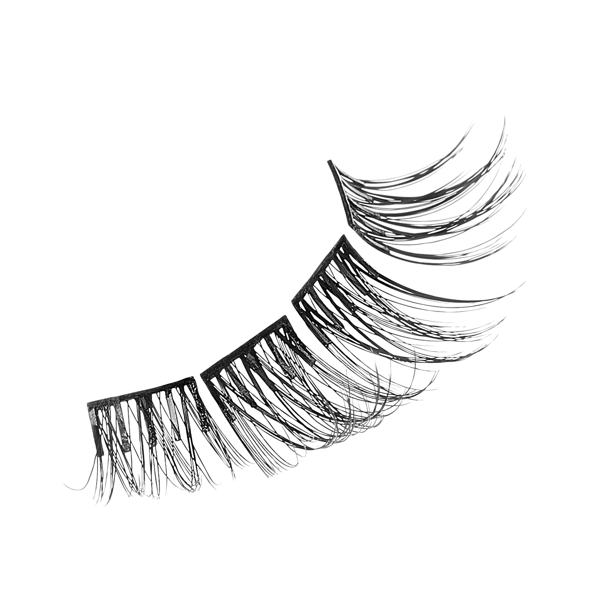 impress-press-on-falsies-3-pack-wispy-clusters-bundle-90-pre-bonded-clusters-no- image 3
