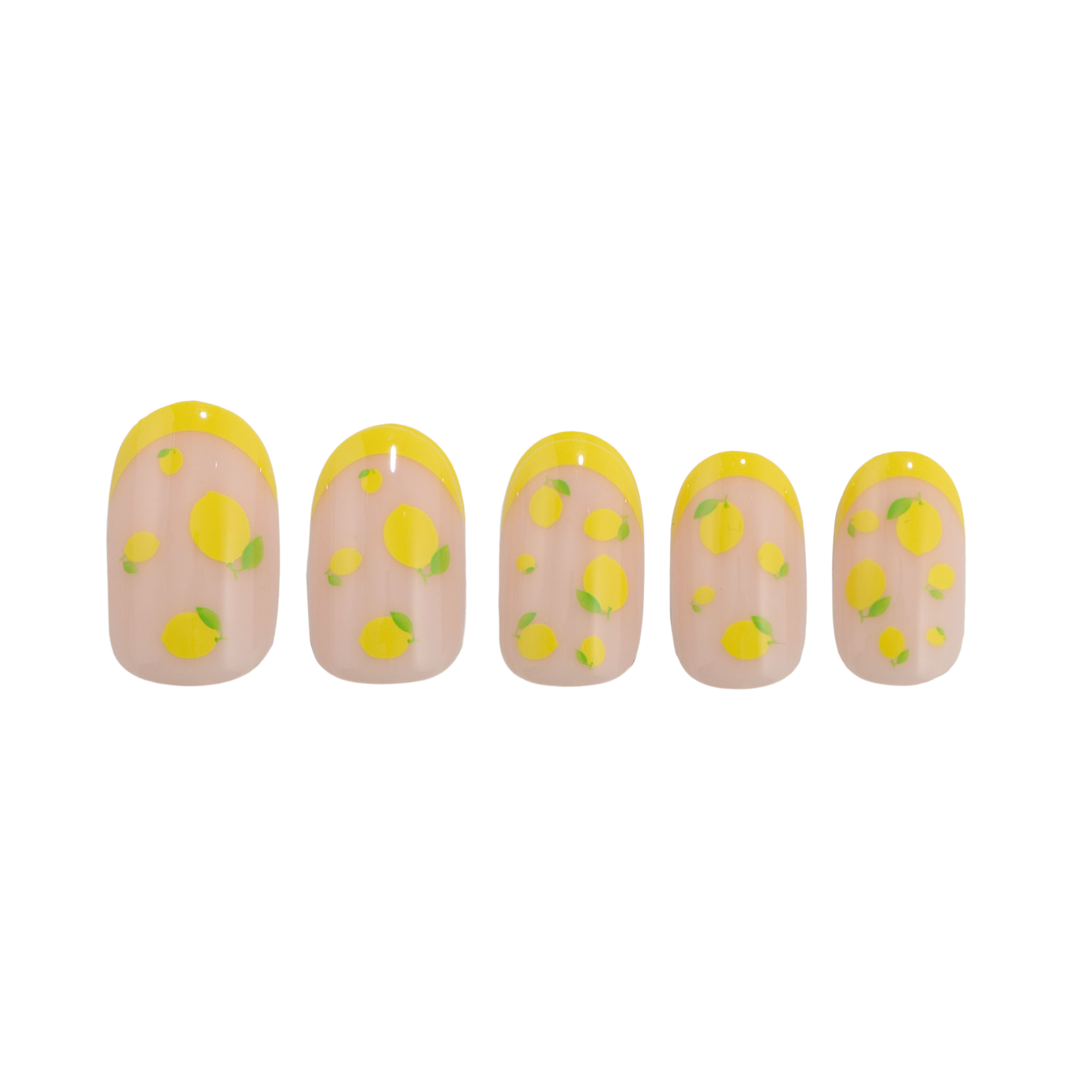 paintlab-limoncello-ii-oval-press-on-nails image 3