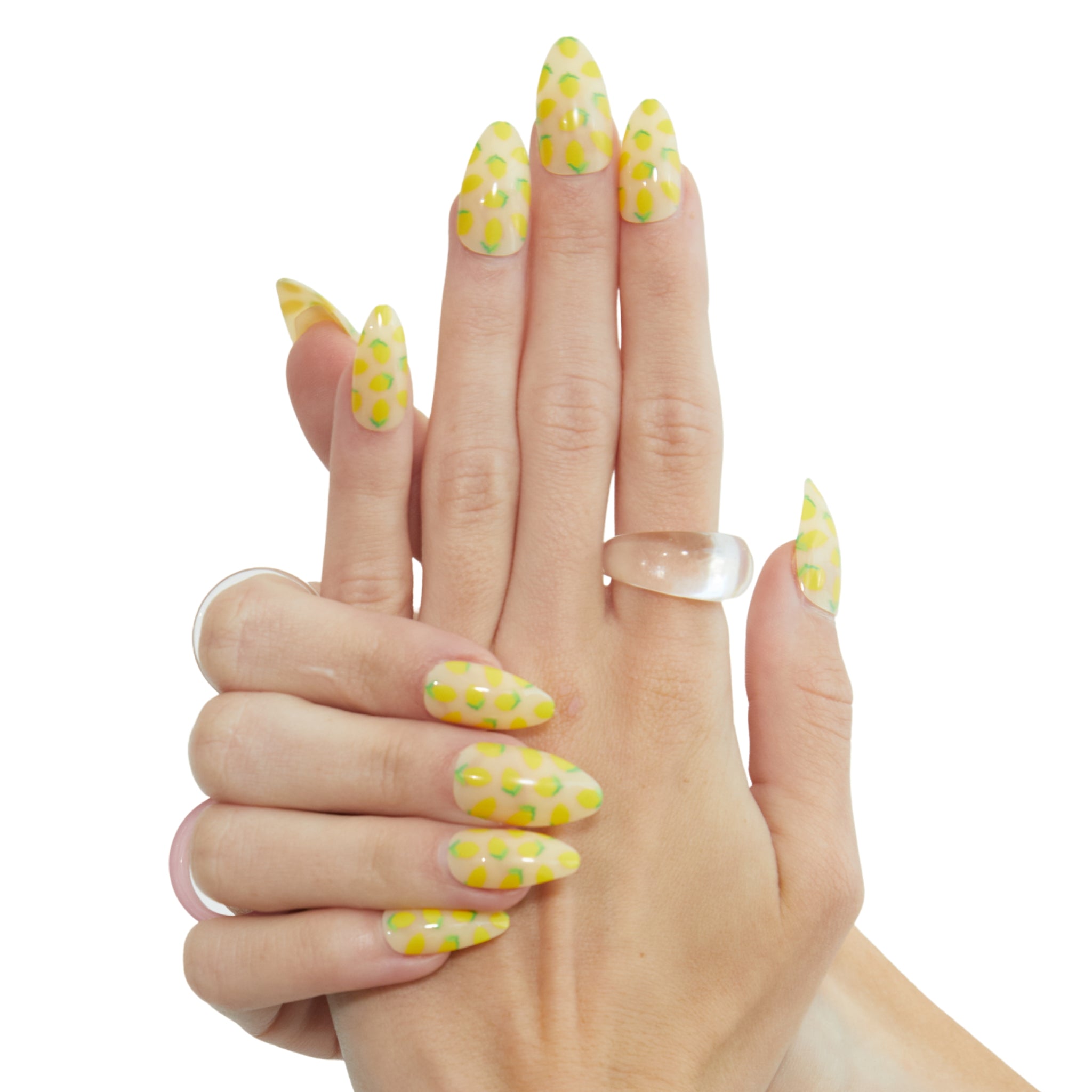paintlab-limoncello-almond-press-on-nails image 2