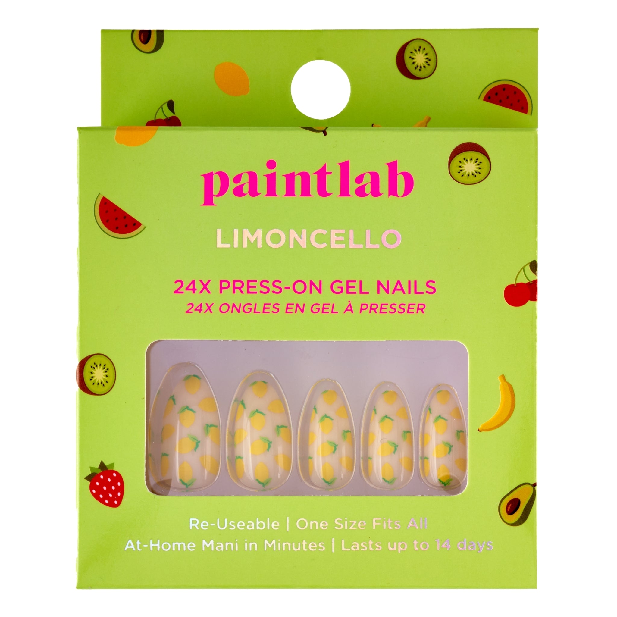 paintlab-limoncello-almond-press-on-nails image 1