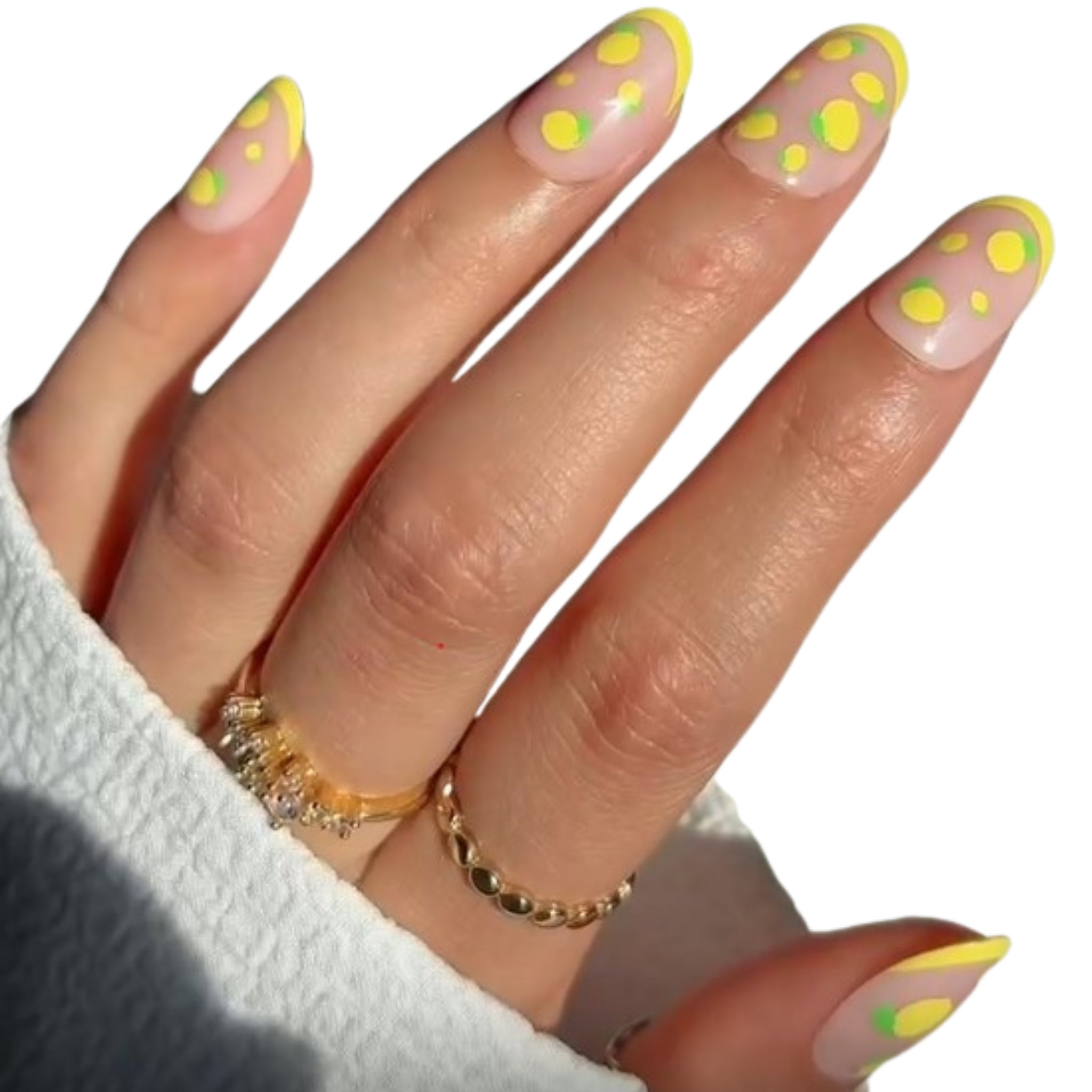 paintlab-limoncello-ii-oval-press-on-nails image 2