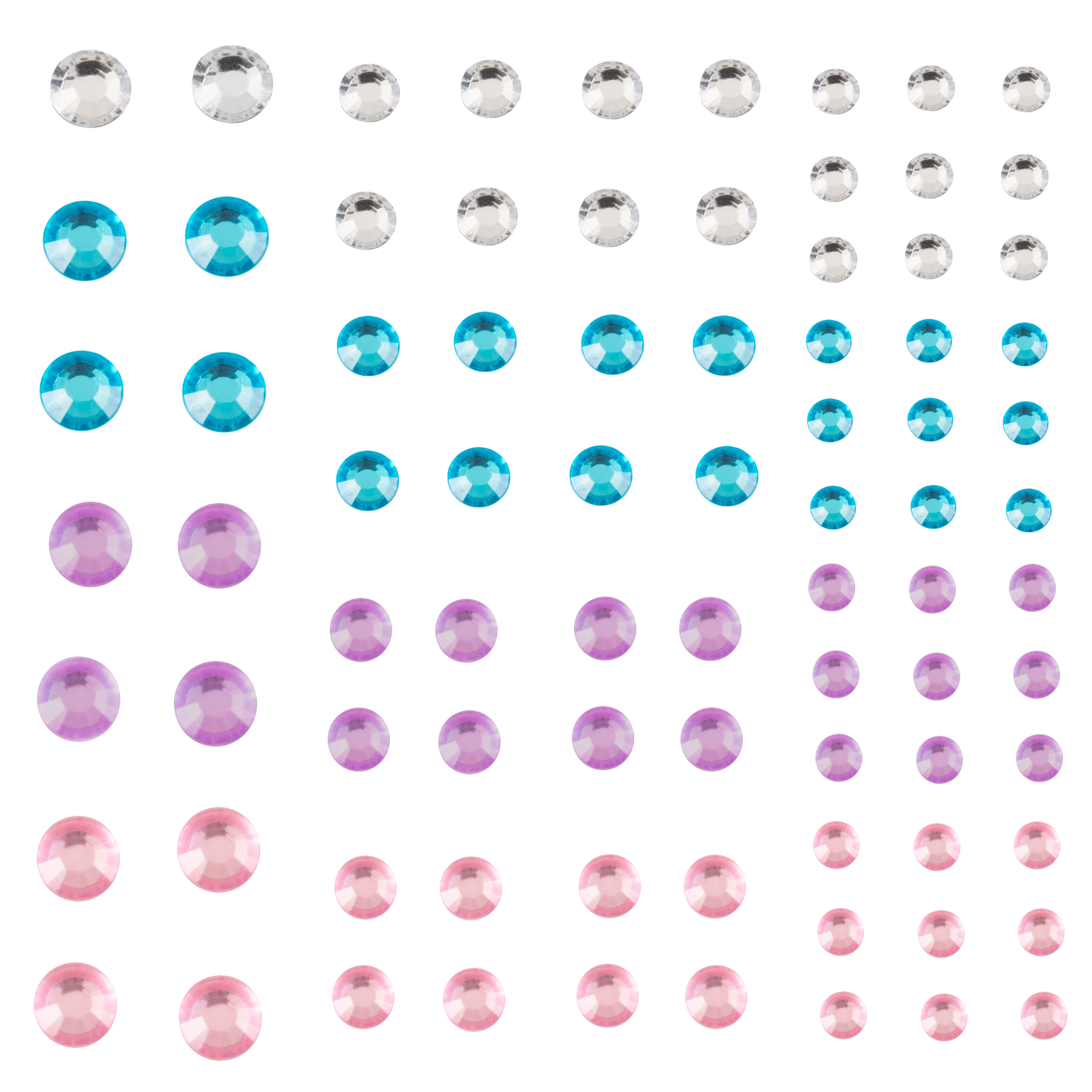 paintlab-lavender-pink-crystal-gems-eye-stickers-soft-pastel-eye-gems-for-romant image 1