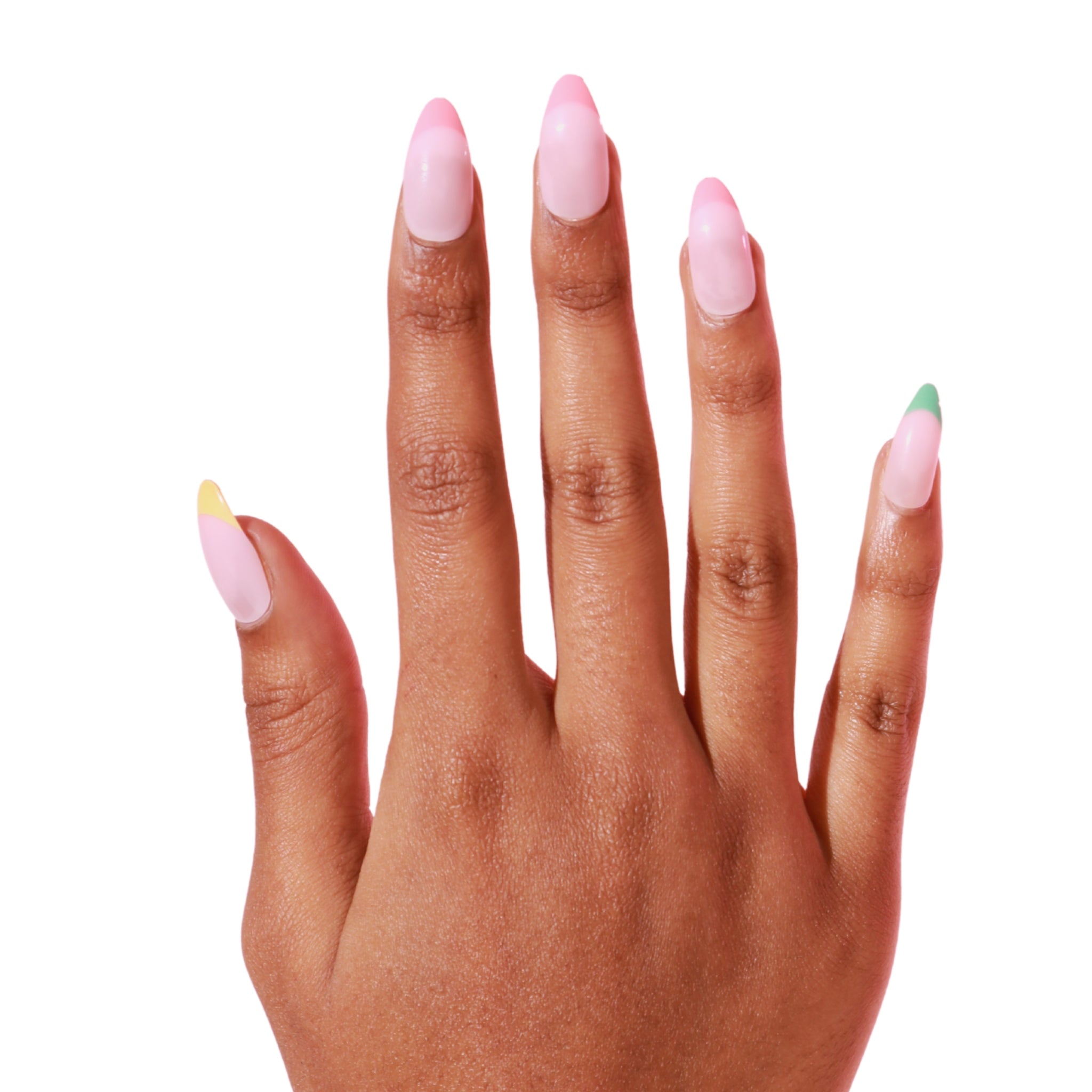 paintlab-luna-almond-press-on-nails-celestial-moon-inspired-design image 2