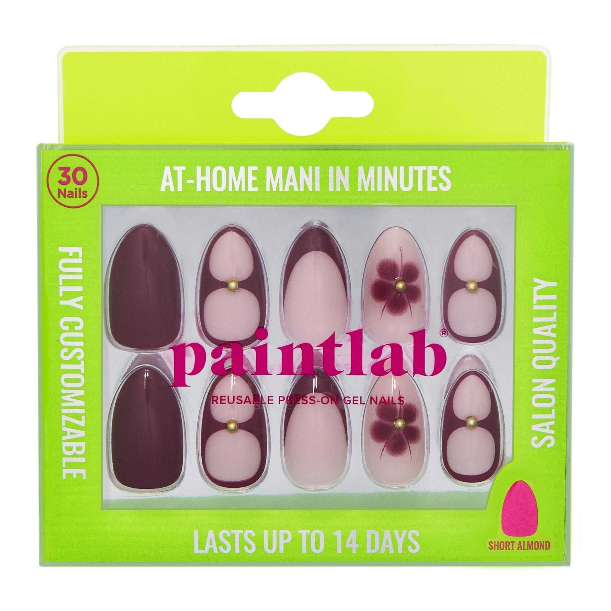 paintlab-maui-wowie-short-almond-press-on-nails-tropical-vibrant-festival-design image 1